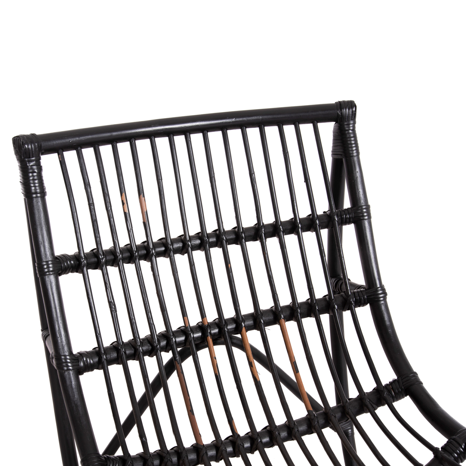 ΠΟΛΥΘΡΟΝΑ GRINN HM9815.02 ΡΑΒΔΟΙ RATTAN ΣΕ ΜΑΥΡΟ--Β' ΔΙΑΛΟΓΗΣ 56,5x73,5x79,5Υεκ. 3