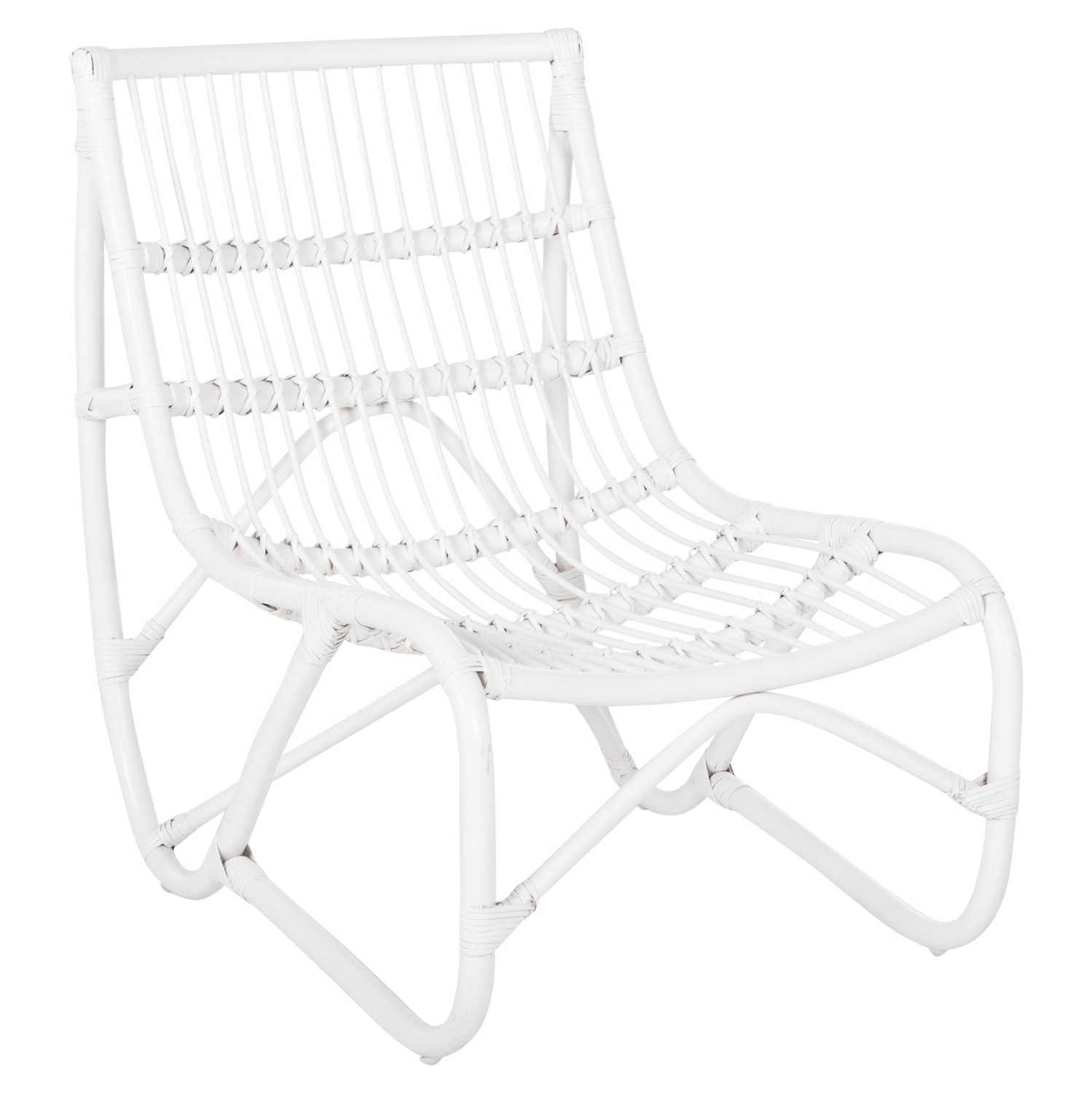 ΠΟΛΥΘΡΟΝΑ GRINN HM9815.03 ΡΑΒΔΟΙ RATTAN ΣΕ ΛΕΥΚΟ 56,5x73,5x79,5Υ εκ. 1