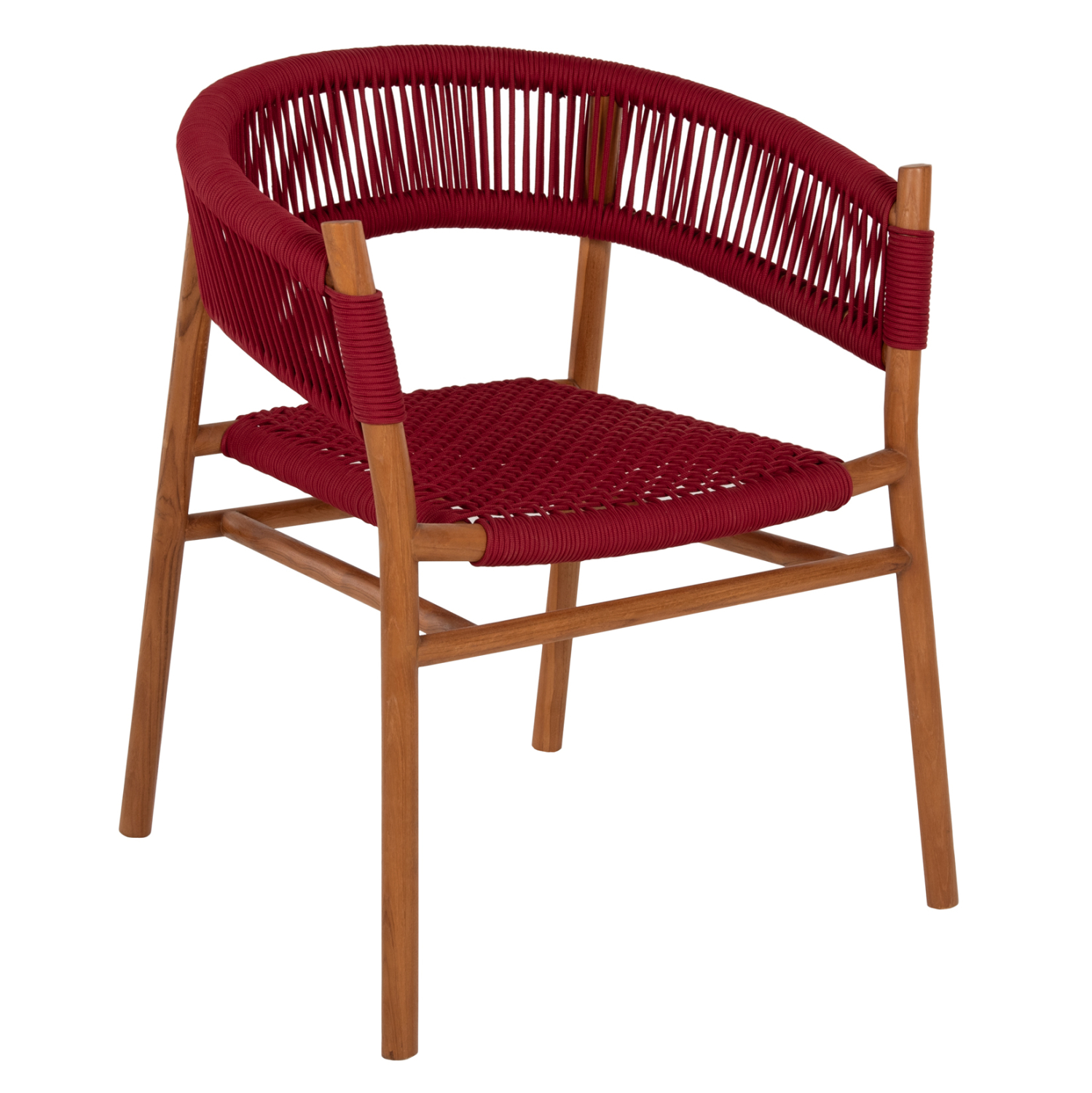 ΠΟΛΥΘΡΟΝΑ IRVING ΞΥΛΟ ΤΕΑΚ ΣΕ ΦΥΣΙΚΟ ΧΡΩΜΑ ΜΕ ΜΠΟΡΝΤΟ ΣΧΟΙΝΙ 60x55x75Yεκ. 1