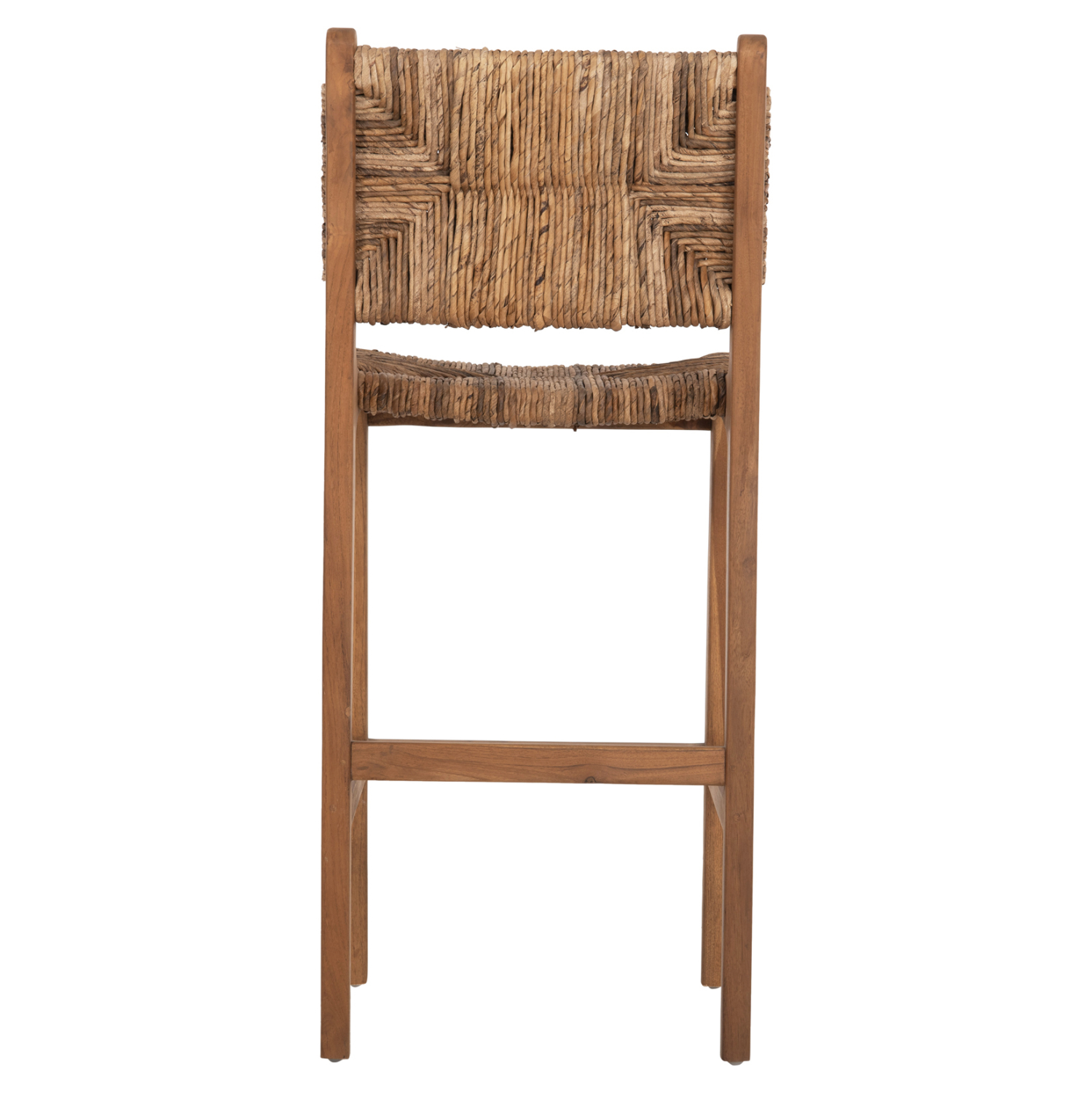 ΣΚΑΜΠΟ ΜΠΑΡ WALTER ΞΥΛO TEAK ΣΕ ΦΥΣΙΚΟ-ΨΑΘΑ 46x55x105Υ εκ. 6
