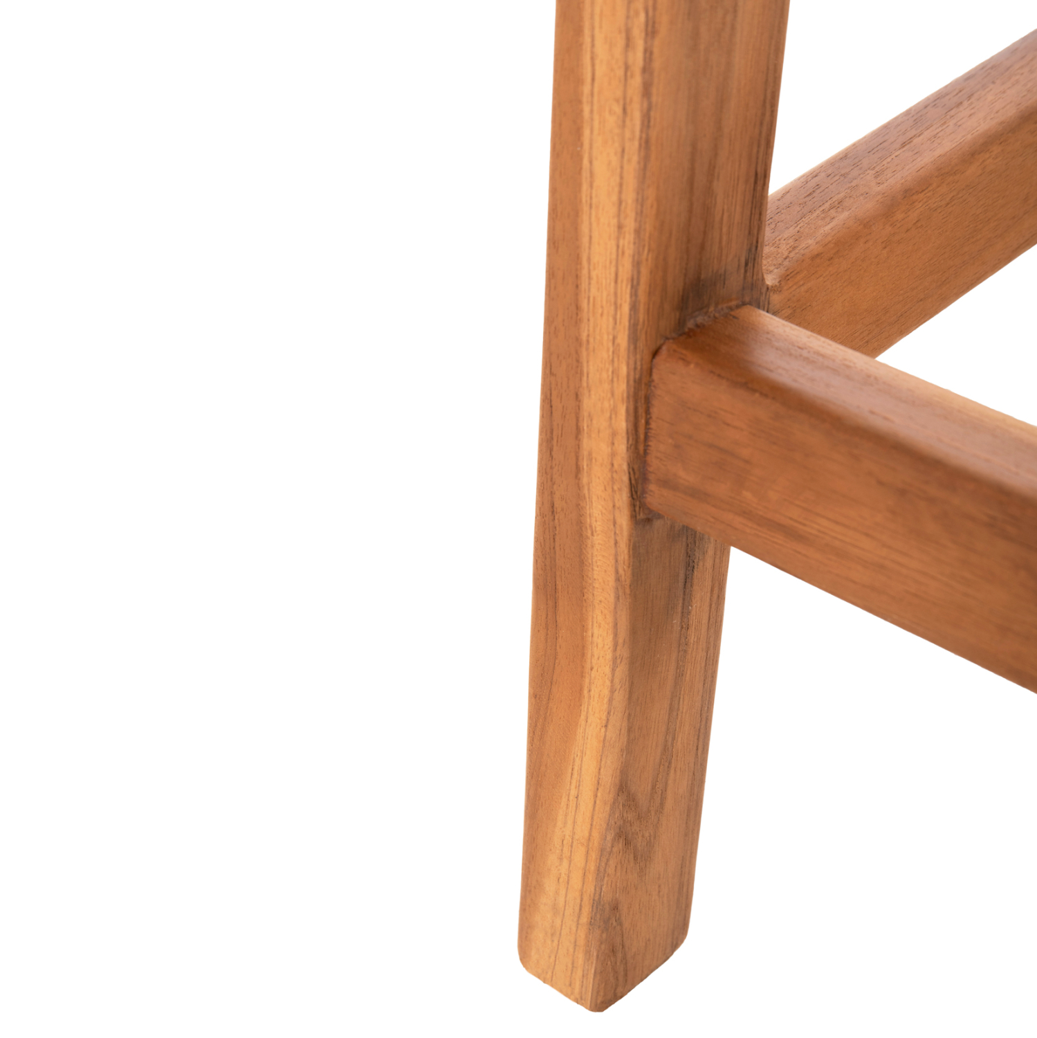 ΣΚΑΜΠΟ ΜΠΑΡ WALTER ΞΥΛO TEAK ΣΕ ΦΥΣΙΚΟ-ΨΑΘΑ 46x55x96Υεκ. 10