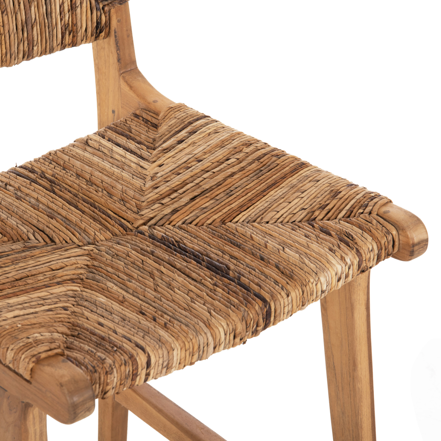 ΣΚΑΜΠΟ ΜΠΑΡ WALTER ΞΥΛO TEAK ΣΕ ΦΥΣΙΚΟ-ΨΑΘΑ 46x55x96Υεκ. 8