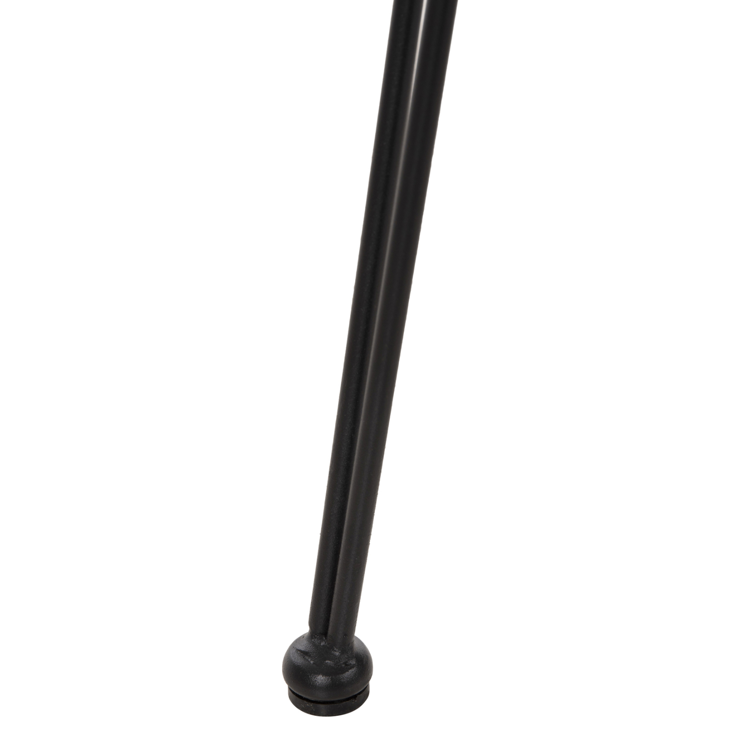ΣΚΑΜΠΟ ΜΕΣ.ΥΨΟΥΣ ALLEGRA HM5643.11 ΜΕΤΑΛΛΟ&amp;ΜΑΞΙΛΑΡΙ ΜΑΥΡΟ-WICKER ΜΠΕΖ 50x55x103Υεκ. 10