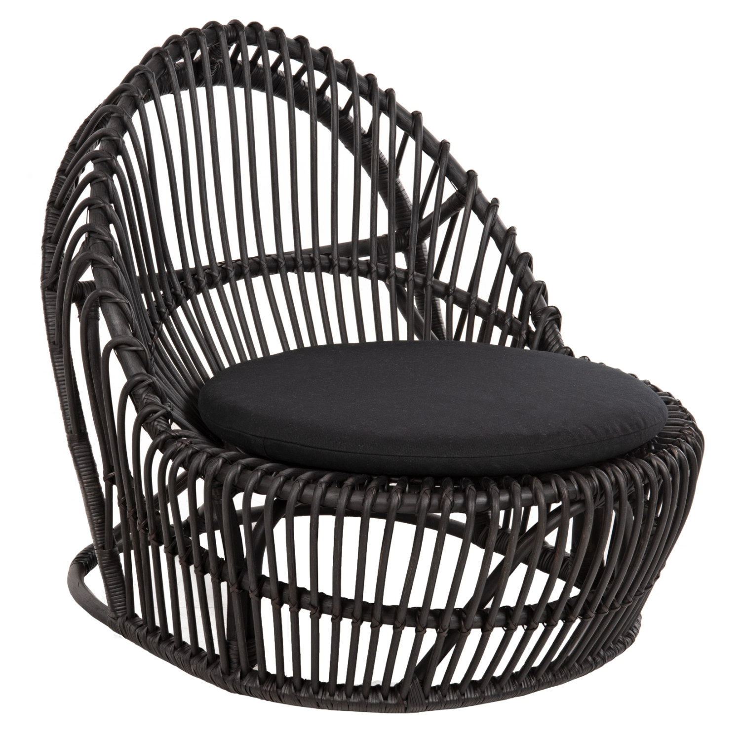 ΠΟΛΥΘΡΟΝΑ ENTROPY HM9840.03 ΦΥΣΙΚΟ RATTAN ΜΕ ΜΑΞΙΛΑΡΙ-ΜΑΥΡΟ 80x97x85Υεκ. 1