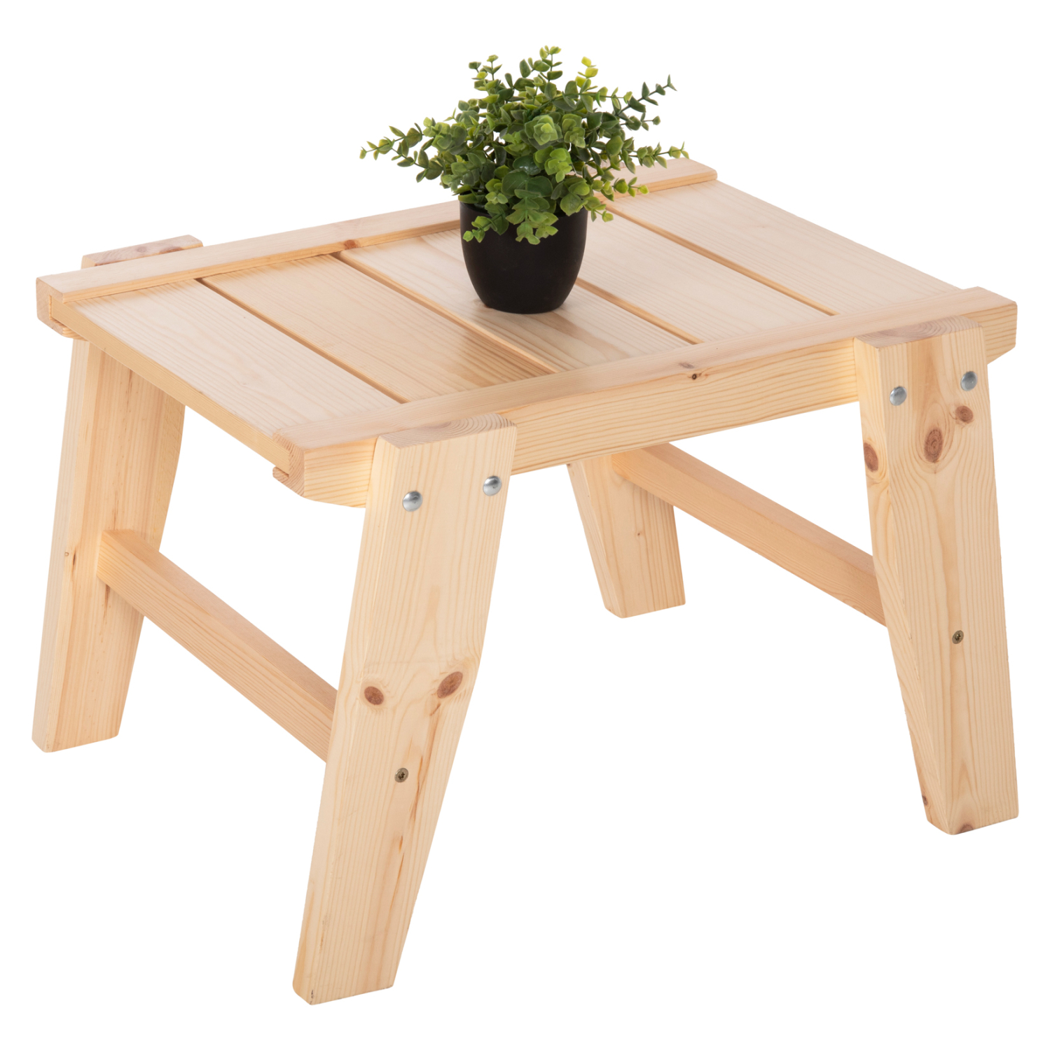 ΤΡΑΠΕΖΑΚΙ ΞΑΠΛΩΣΤΡΑΣ SKOPEL ΞΥΛΟ ΠΕΥΚΟΥ ΣΕ ΦΥΣΙΚΟ 60x40x44Υεκ. 1