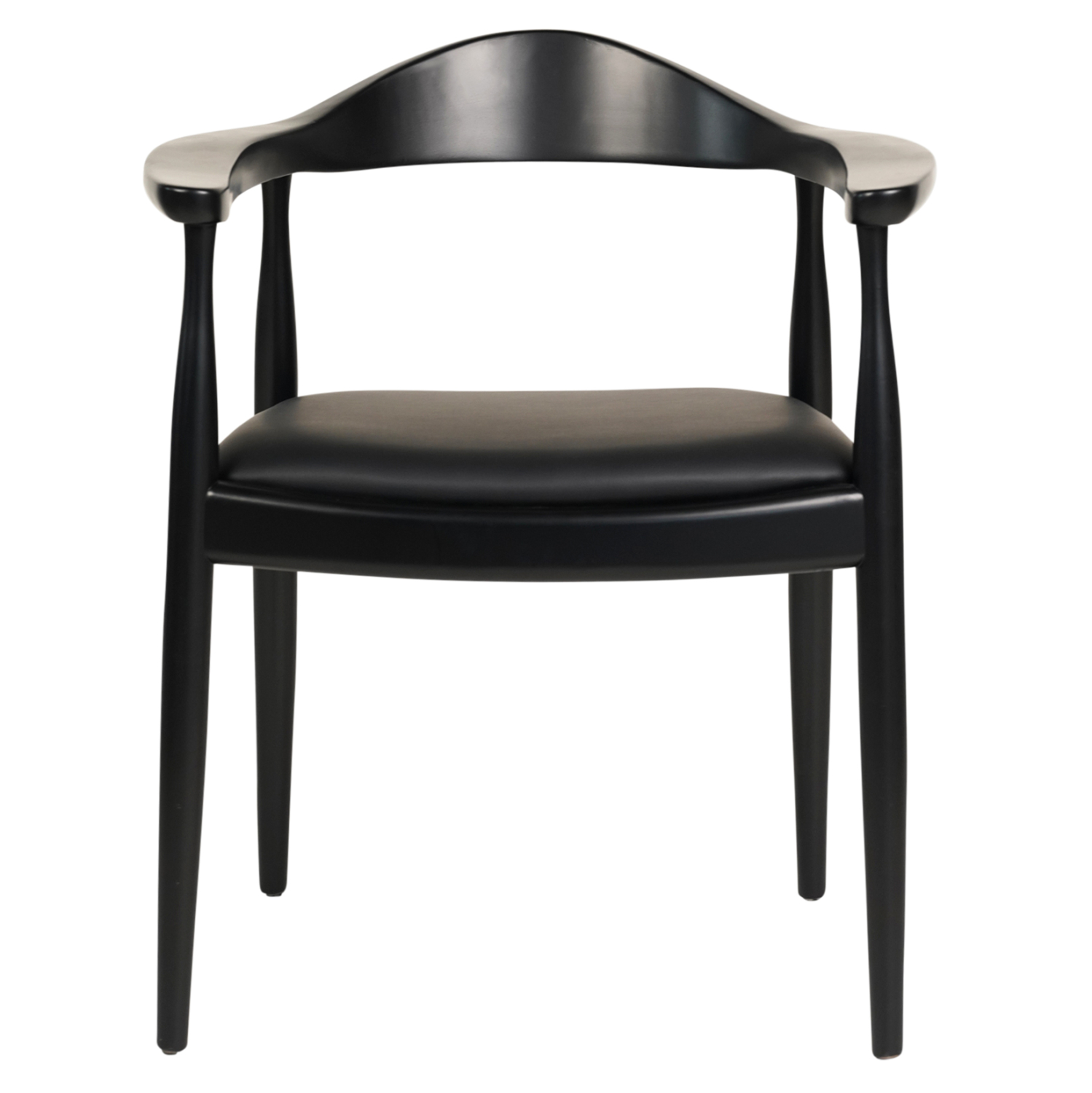 ΠΟΛΥΘΡΟΝΑ ΤΡΑΠΕΖΑΡΙΑΣ ADOR RUBBERWOOD ΚΑΙ PU-ΜΑΥΡΟ 62x54x76,5Υεκ 3