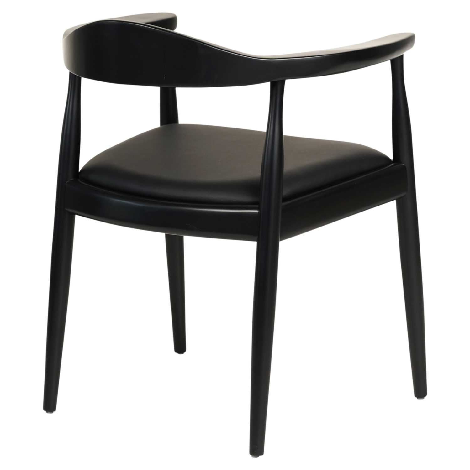 ΠΟΛΥΘΡΟΝΑ ΤΡΑΠΕΖΑΡΙΑΣ ADOR RUBBERWOOD ΚΑΙ PU-ΜΑΥΡΟ 62x54x76,5Υεκ 4