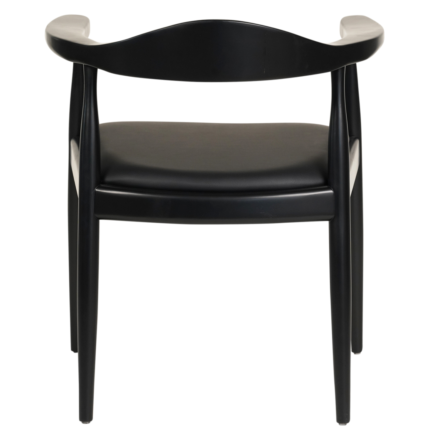 ΠΟΛΥΘΡΟΝΑ ΤΡΑΠΕΖΑΡΙΑΣ ADOR RUBBERWOOD ΚΑΙ PU-ΜΑΥΡΟ 62x54x76,5Υεκ 5