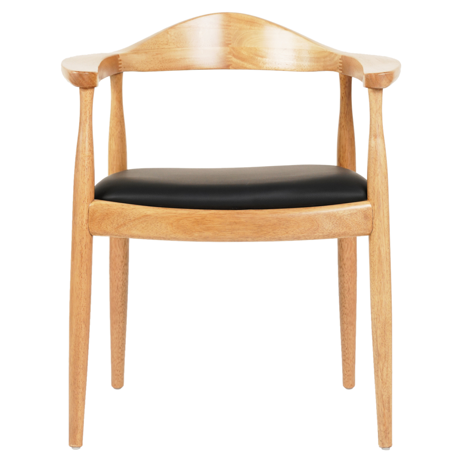 ΠΟΛΥΘΡΟΝΑ ΤΡΑΠΕΖΑΡΙΑΣ ADOR RUBBERWOOD ΣΕ ΟΑΚ ΚΑΙ ΜΑΥΡΟ PU 62x54x76,5Υεκ 3