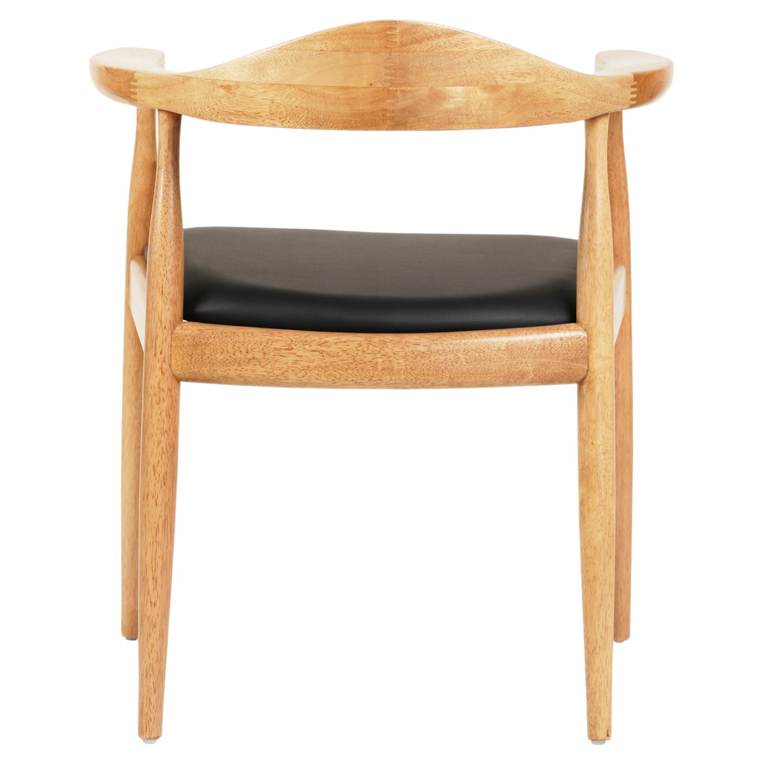 ΠΟΛΥΘΡΟΝΑ ΤΡΑΠΕΖΑΡΙΑΣ ADOR RUBBERWOOD ΣΕ ΟΑΚ ΚΑΙ ΜΑΥΡΟ PU 62x54x76,5Υεκ 5