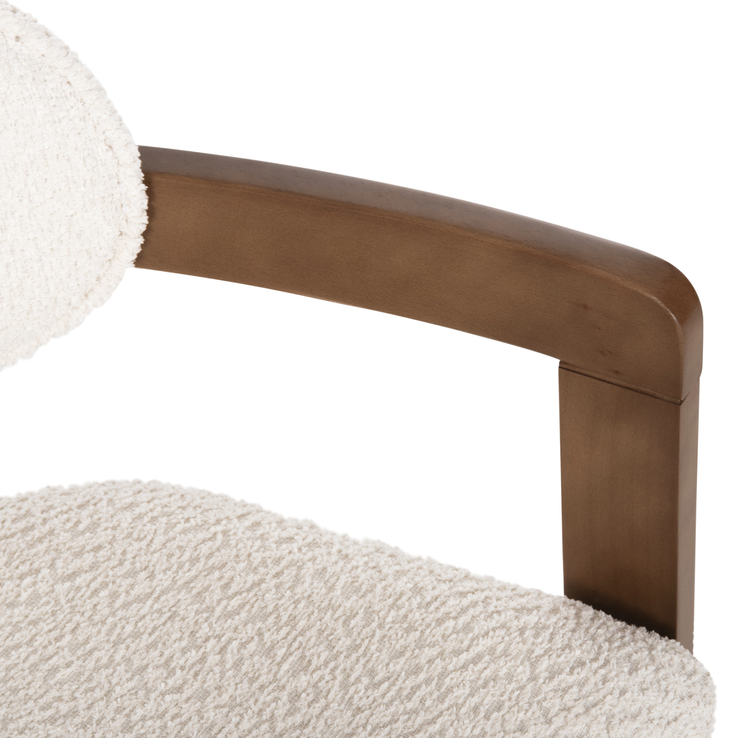 ΠΟΛΥΘΡΟΝΑ LICI ΞΥΛΟ ΟΞΙΑΣ ΣΕ ΚΑΡΥΔΙ-ΥΦΑΣΜΑ ΜΠΟΥΚΛΕ ΛΕΥΚΟ 58,5x52x81Υεκ 8