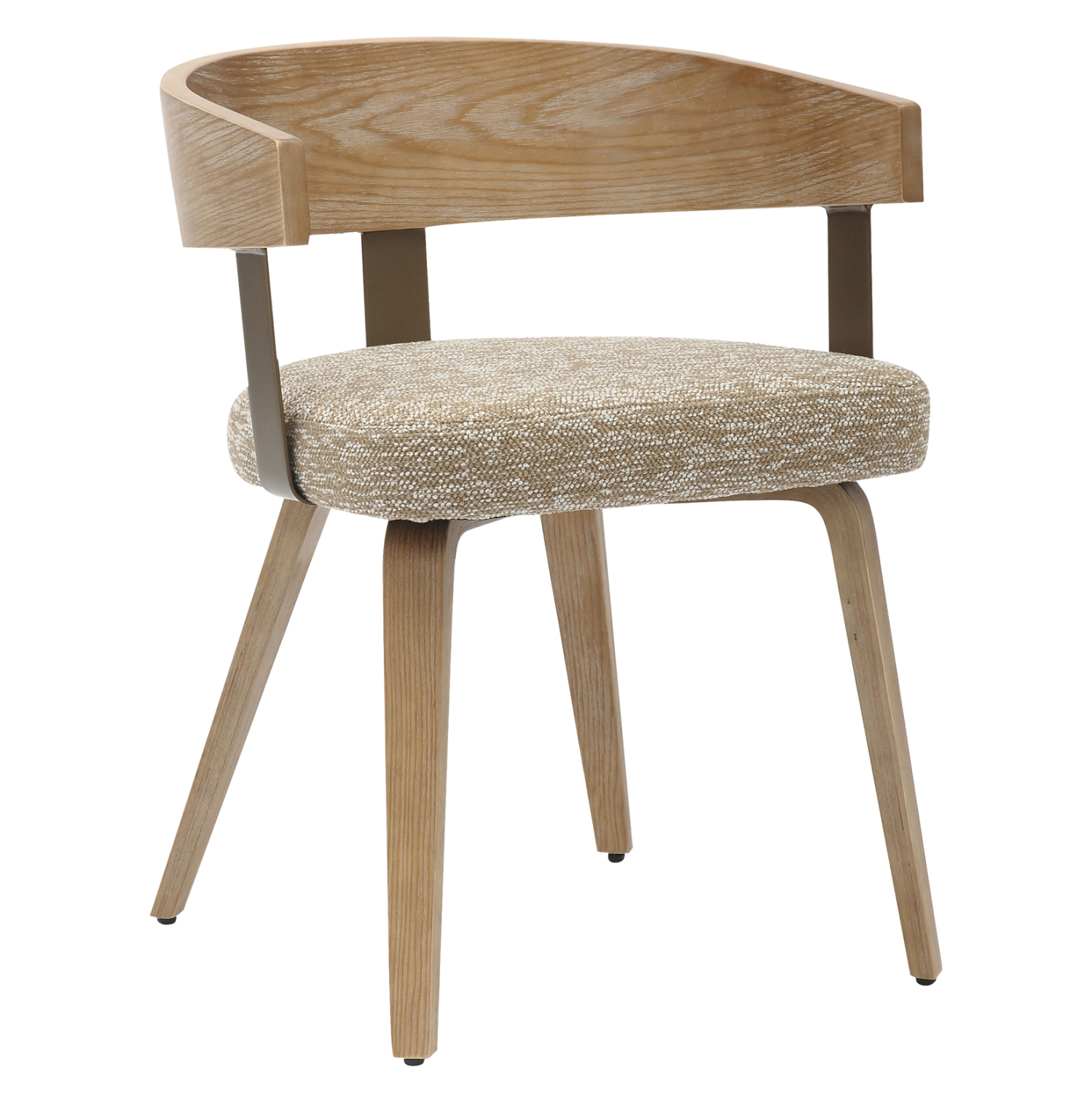 ΚΑΡΕΚΛΑ ΤΡΑΠΕΖΑΡΙΑΣ GALLEY ΞΥΛΙΝΟΣ ΣΚΕΛΕΤΟΣ-ΜΠΕΖ ΥΦΑΣΜΑ 55,5x53,5x70Υεκ 1