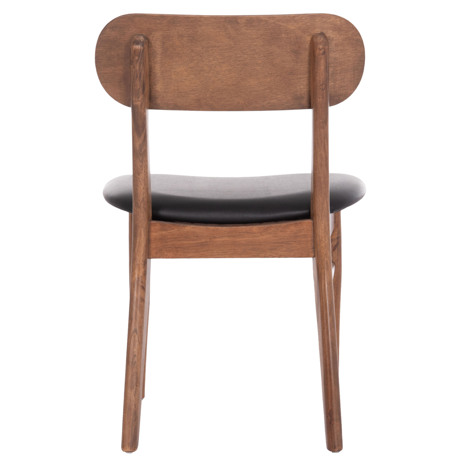 KΑΡΕΚΛΑ ΤΡΑΠΕΖΑΡΙΑΣ SEKOR ΚΑΡΥΔΙ RUBBERWOOD-ΜΑΥΡΟ PU 51x48x79Υεκ 6