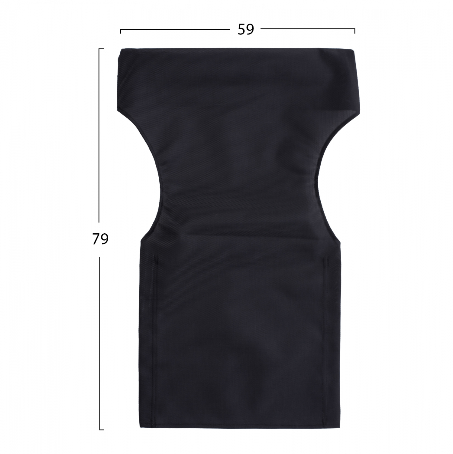 ΜΑΞΙΛΑΡΙ TEXTILENE 600gr/m2 2X1 ΜΑΥΡΟ ΕΙΔ.ΓΙΑ ΚΑΡΕΚΛΑ ΣΚΗΝΟΘΕΤΟΥ 59x45x79Y 2