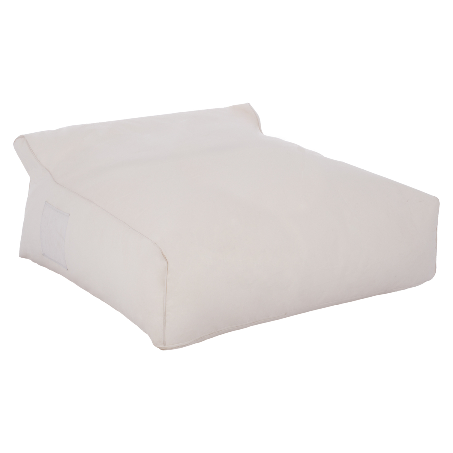 ΠΟΥΦ YAMIN 2ΑΤΟΜΩΝ ΜΕ TEXTILENE 600gr/m2 2X1 ΛΕΥΚΟ 140x140x40-60Υεκ. 1
