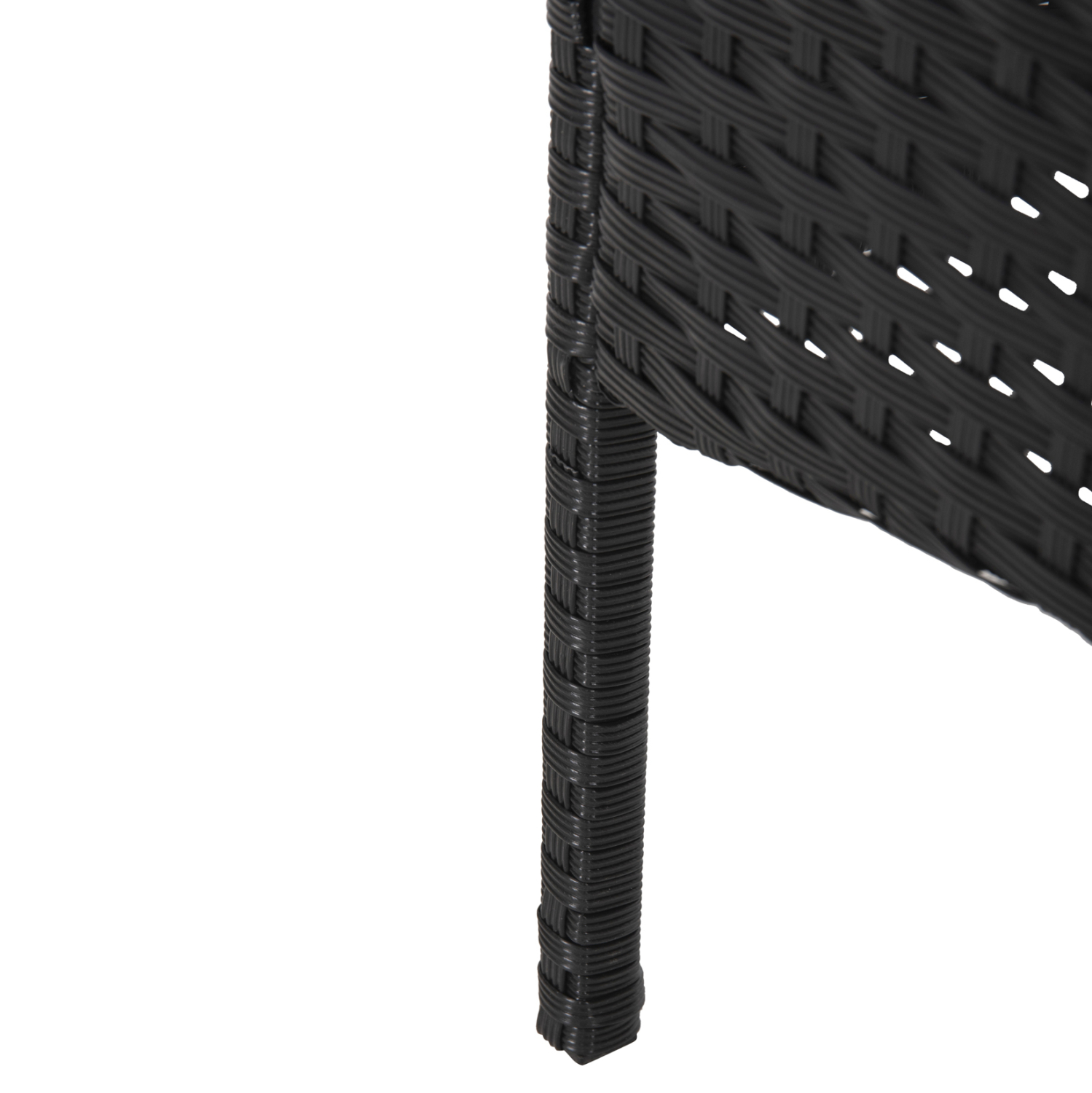 ΣΕΤ ΣΑΛΟΝΙ 4ΤΜΧ STASIA HM6089.04 ΣΥΝΘ.RATTAN ΜΑΥΡΟ-ΜΠΕΖ ΜΑΞΙΛΑΡΙΑ 9