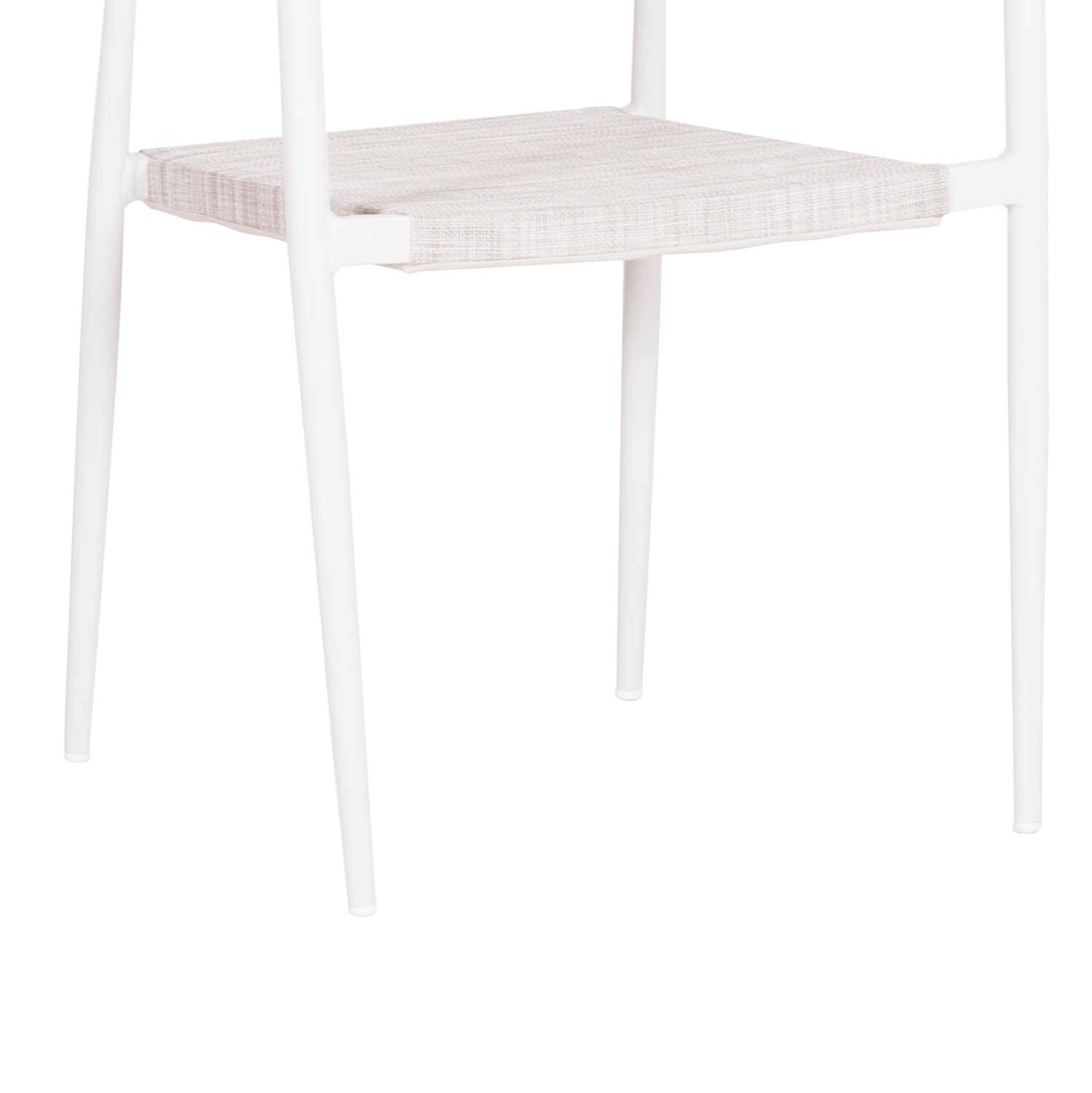 ΠΟΛΥΘΡΟΝΑ BERG HM6284.01 ΑΛΟΥΜΙΝΙΟ &amp; TEXTILENE ΛΕΥΚΟ--P.E.TWISTED RATTAN 55x56x79Υεκ 9