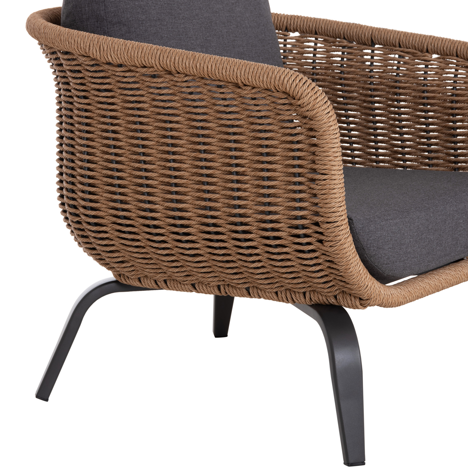 ΣΕΤ ΣΑΛΟΝΙ 5ΤΜΧ STERN ΓΚΡΙ ΑΛΟΥΜΙΝΙΟ & OLEFIN--TWIST WICKER ΣΕ ΦΥΣΙΚΟ 9