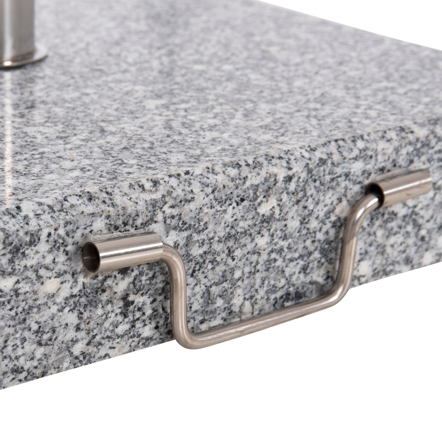 ΒΑΣΗ ΟΜΠΡΕΛΑΣ ΓΡΑΝΙΤΗ 40KG ΜΕ ΧΕΡΟΥΛΙ & ΡΟΔΕΣ --ΣΩΛΗΝΑΣ ΔΙΑΜΕΤΡΟΥ Φ48 5