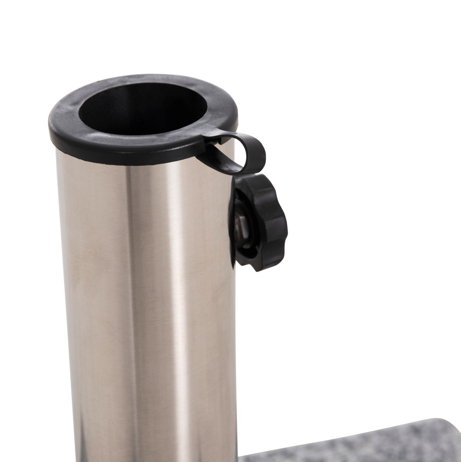 ΒΑΣΗ ΟΜΠΡΕΛΑΣ ΓΡΑΝΙΤΗ 40KG ΜΕ ΧΕΡΟΥΛΙ & ΡΟΔΕΣ --ΣΩΛΗΝΑΣ ΔΙΑΜΕΤΡΟΥ Φ48 9