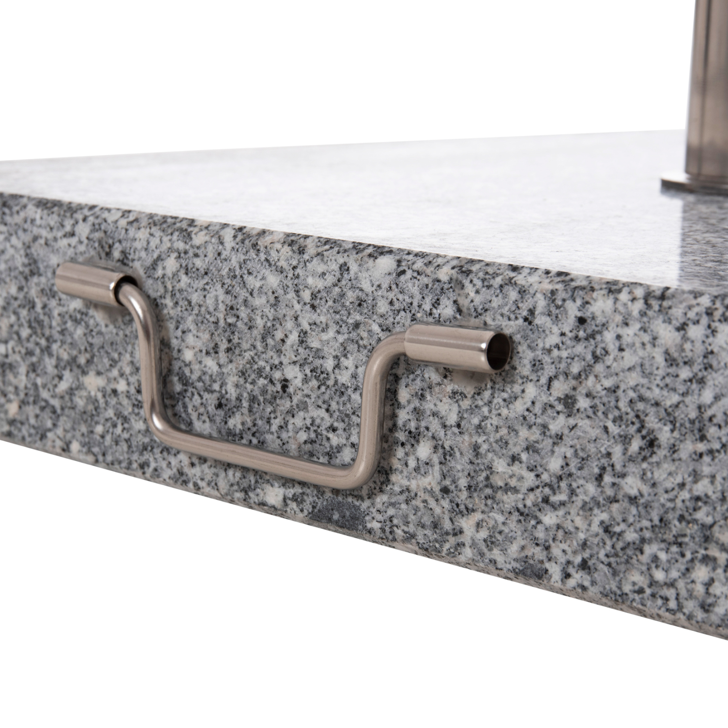 ΒΑΣΗ ΟΜΠΡΕΛΑΣ ΓΡΑΝΙΤΗ 60KG ΜΕ ΧΕΡΟΥΛΙ & ΡΟΔΕΣ --ΣΩΛΗΝΑΣ ΔΙΑΜΕΤΡΟΥ Φ58 5