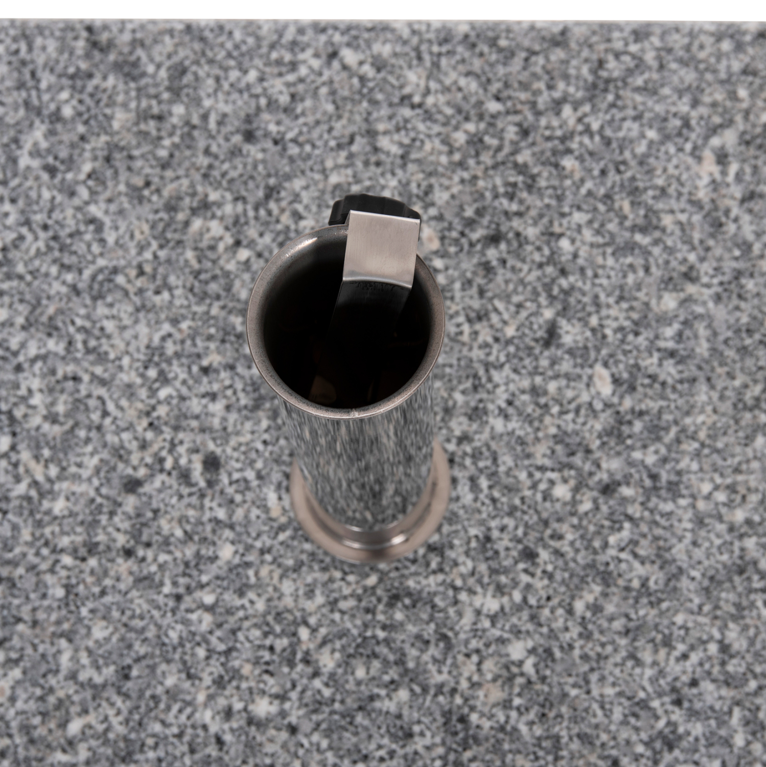 ΒΑΣΗ ΟΜΠΡΕΛΑΣ ΓΡΑΝΙΤΗ 60KG ΜΕ ΧΕΡΟΥΛΙ & ΡΟΔΕΣ --ΣΩΛΗΝΑΣ ΔΙΑΜΕΤΡΟΥ Φ58 9