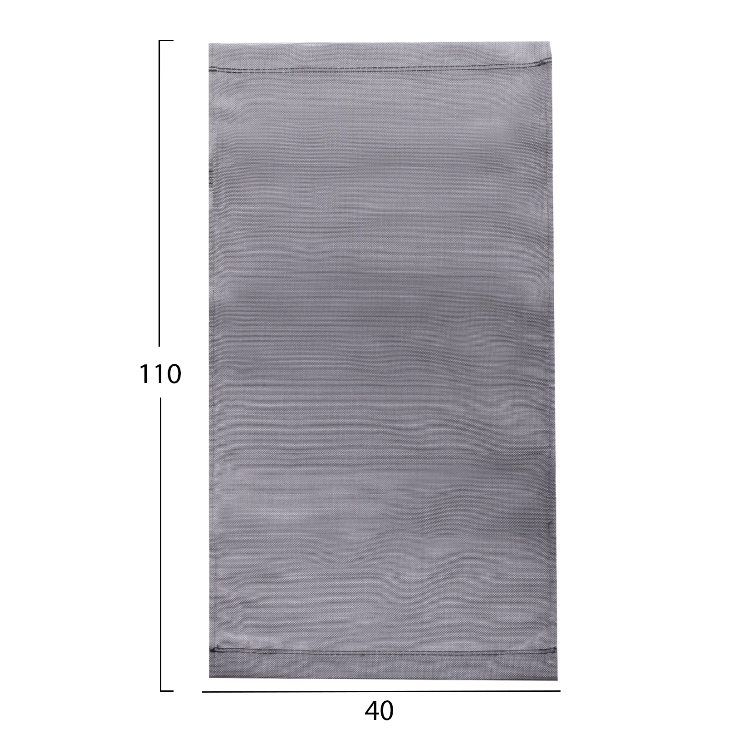 ΑΝΤΑΛΛΑΚΤΙΚΟ ΠΑΝΙ TEXTILENE 550gr/m2 2X1 ΓΚΡΙ ΓΙΑ ΣΕΖΛΟΝΓΚ ΛΗΜΝΟΣ 110Χ40 2