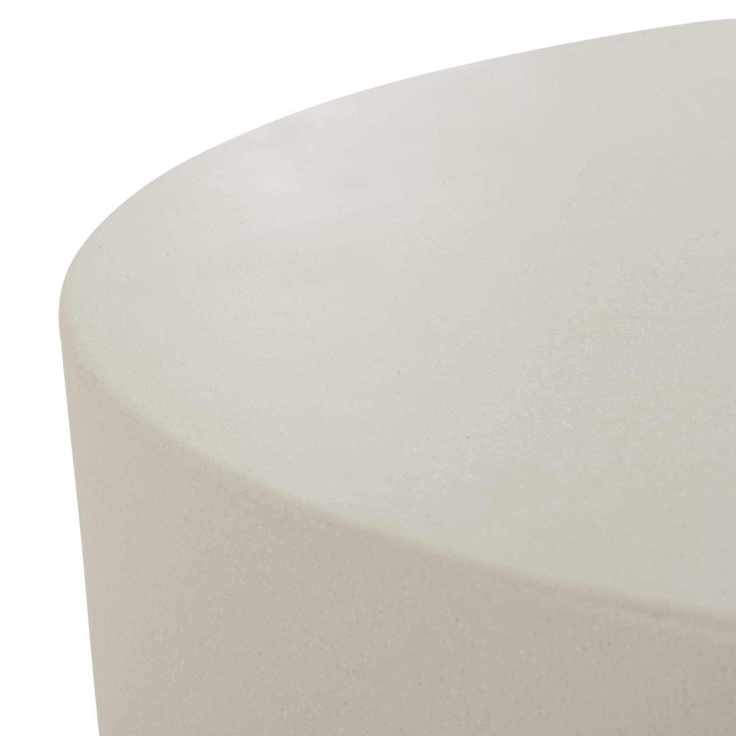 ΤΡΑΠΕΖΙ ΜΕΣΗΣ ΣΤΡΟΓΓΥΛΟ KYOKO ΜΠΕΖ FIBER CEMENT Φ90x34Υεκ. 5