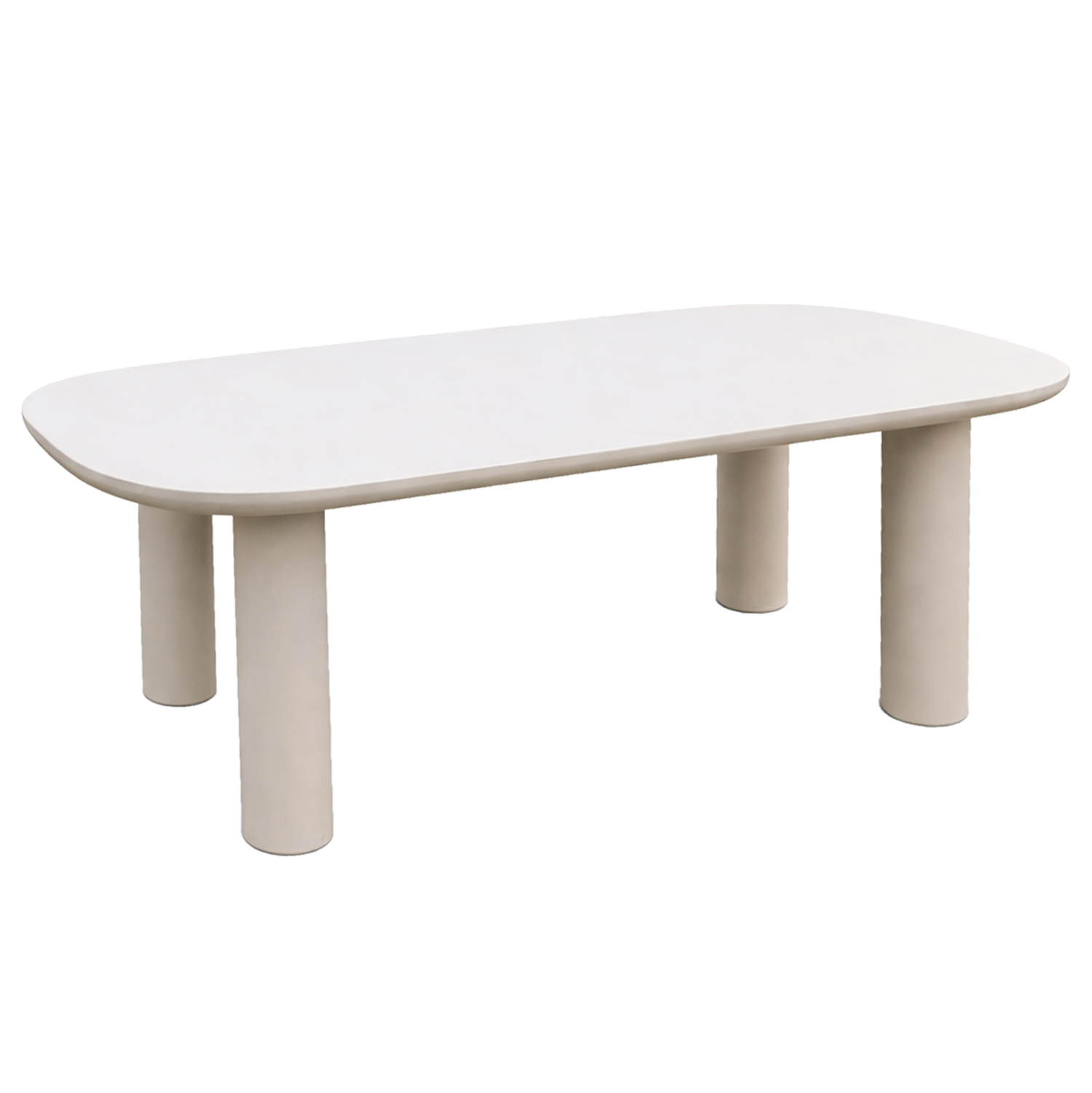 ΤΡΑΠΕΖΙ ΤΡΑΠΕΖΑΡΙΑΣ KIORA ΜΠΕΖ FIBER CEMENT 200x100x75Υεκ 1