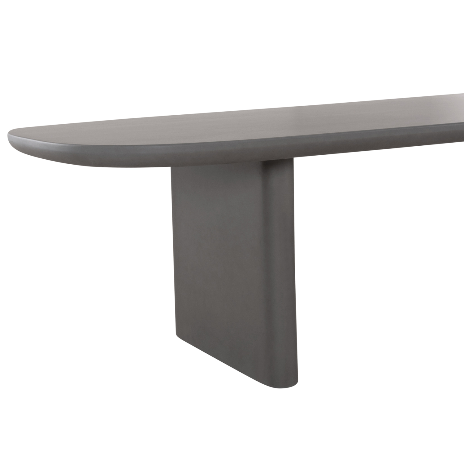 ΤΡΑΠΕΖΙ ΤΡΑΠΕΖΑΡΙΑΣ AZAMI ΓΚΡΙ FIBER CEMENT 300x112x75Υεκ. 7