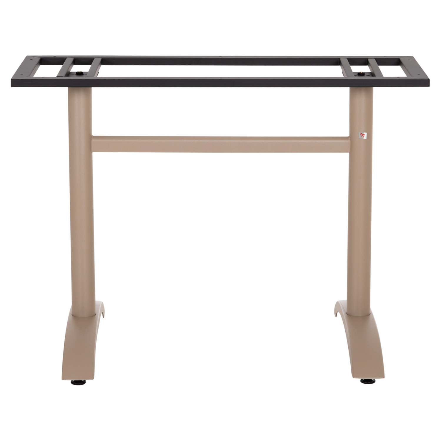 ΒΑΣΗ ΤΡΑΠΕΖΙΟΥ ΑΛΟΥΜΙΝΙΟΥ ΔΙΣΤΗΛΗ CAPPUCINO ΜΕ ΡΕΓΟΥΛΑΤΟΡΟΥΣ 100Χ60Χ73Υεκ. 3