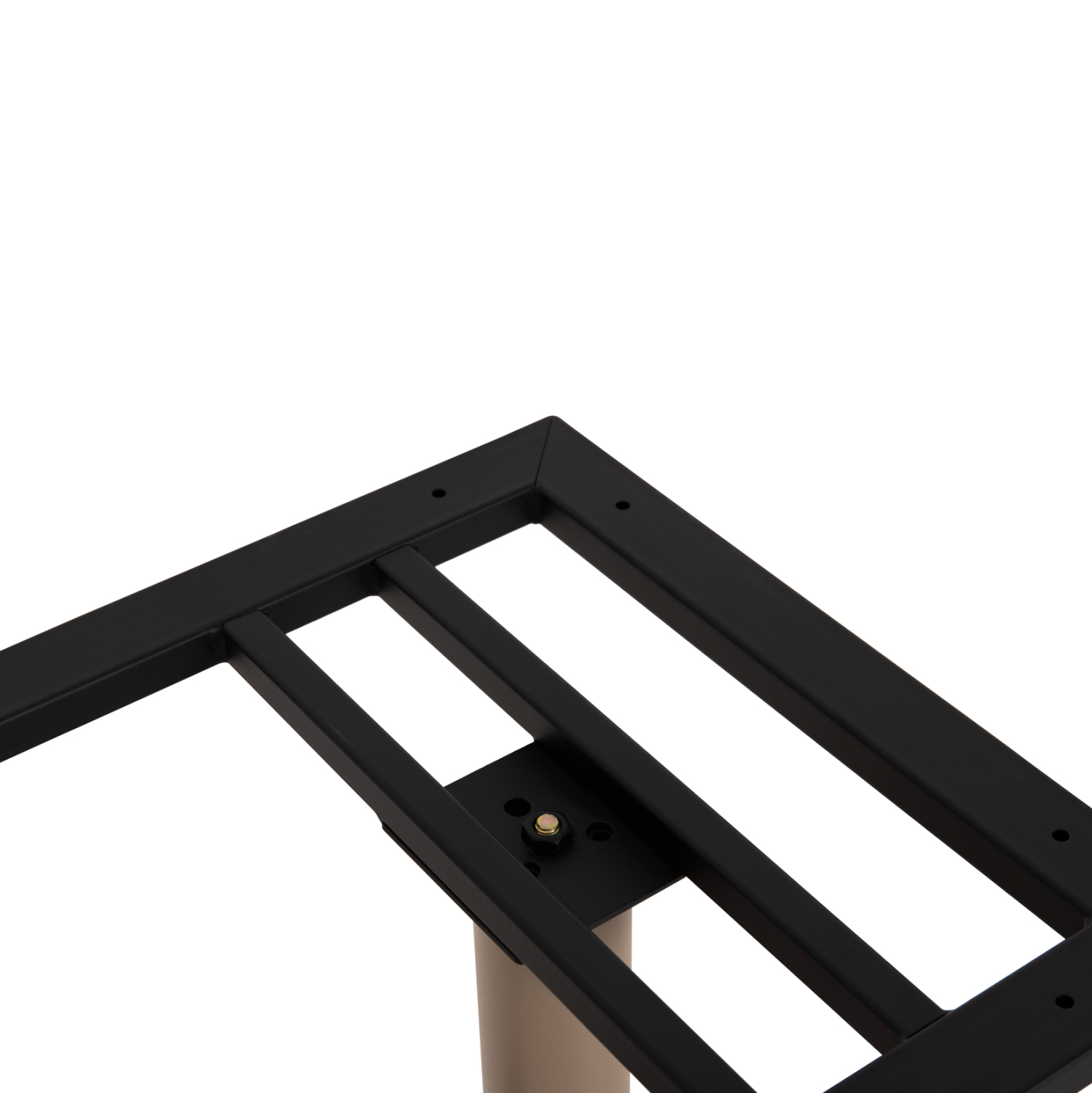 ΒΑΣΗ ΤΡΑΠΕΖΙΟΥ ΑΛΟΥΜΙΝΙΟΥ ΔΙΣΤΗΛΗ CAPPUCINO ΜΕ ΡΕΓΟΥΛΑΤΟΡΟΥΣ 100Χ60Χ73Υεκ. 6