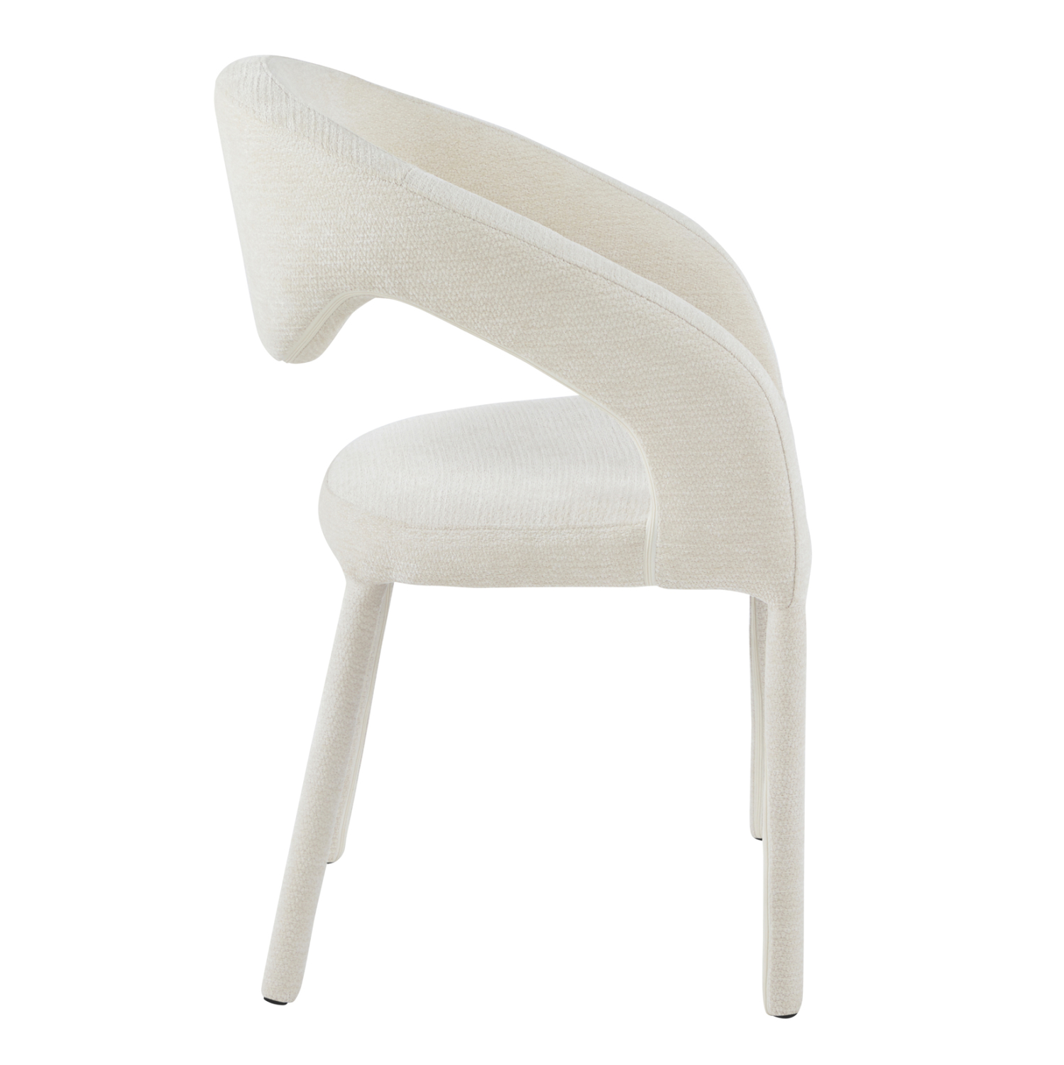 ΠΟΛΥΘΡΟΝΑ ΤΡΑΠΕΖΑΡΙΑΣ OFILIA ΕΚΡΟΥ ΥΦΑΣΜΑ 58x54,5x85,5Υεκ 5