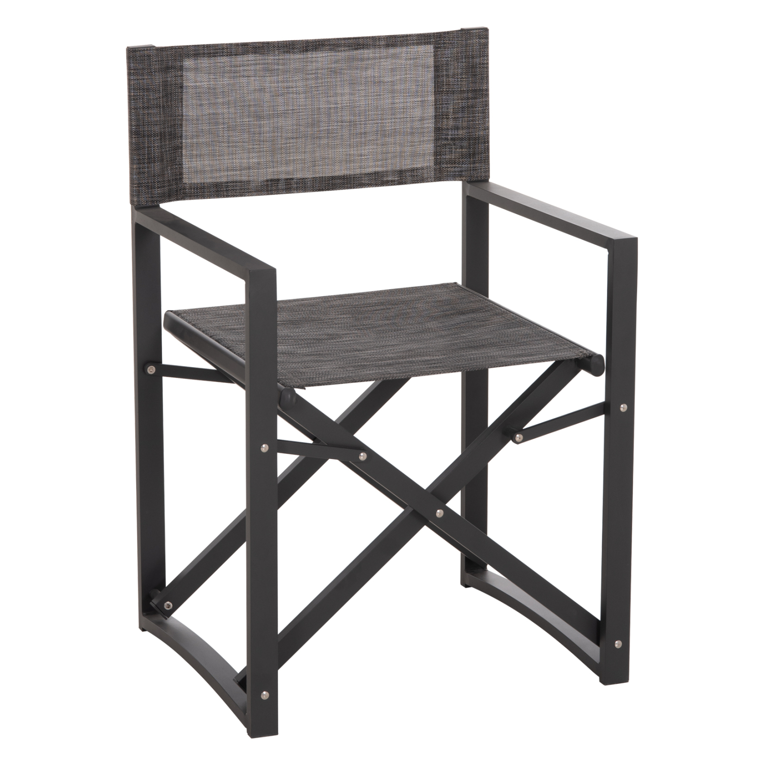 ΠΟΛΥΘΡΟΝΑ ΣΚΗΝΟΘΕΤΗ ΑΛΟΥΜΙΝΙΟΥ DUPRE ΓΚΡΙ 57x48,5x85.5Yεκ 1