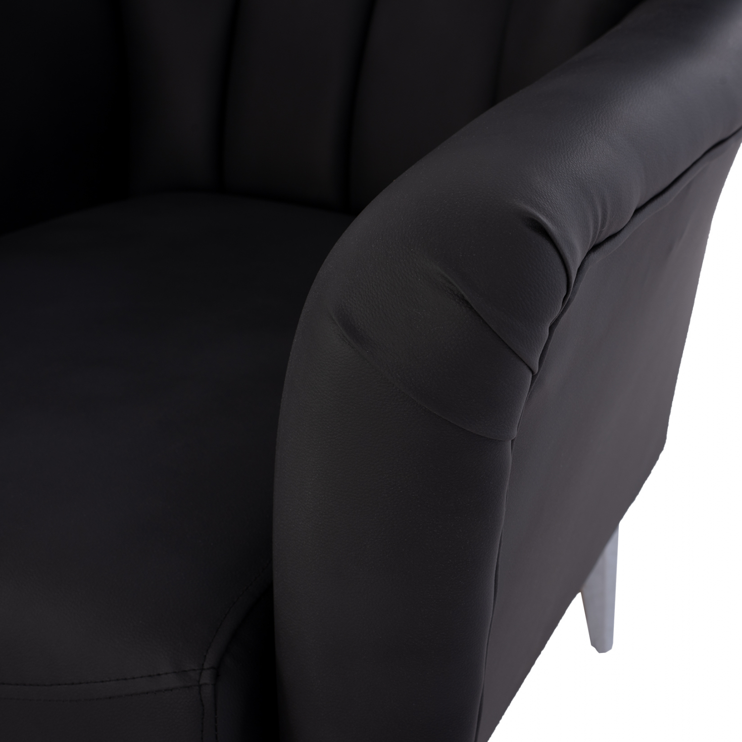 ΠΟΛΥΘΡΟΝΑ ΜΠΕΡΖΕΡΑ Τ. CHESTERFIELD ΣΕ ΧΡΩΜΑ ΜΑΥΡΟ 87x88x100 εκ. 10