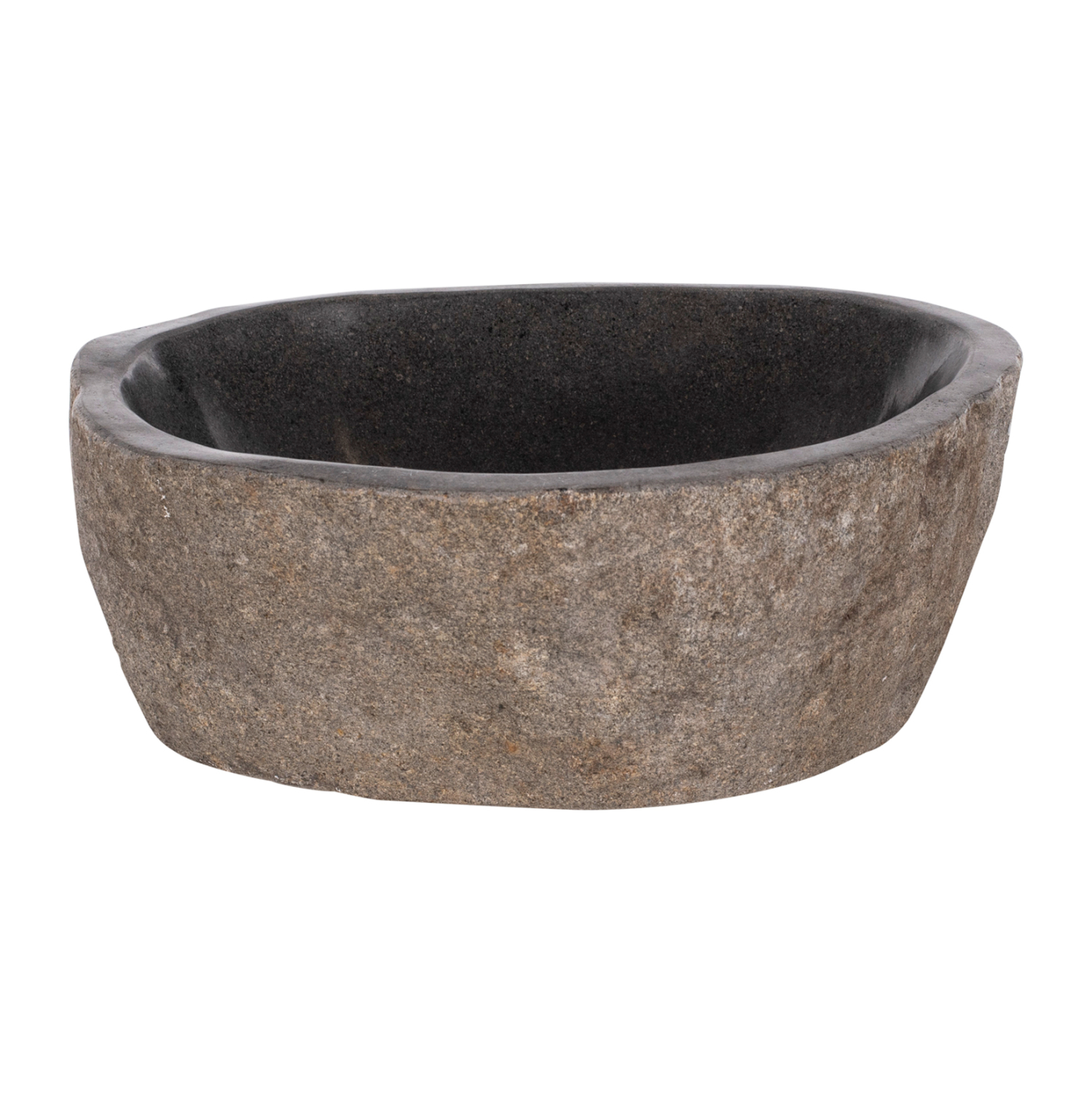 ΝΙΠΤΗΡΑΣ STONE SINK ΛΑΞΕΥΜΕΝΗ ΠΕΤΡΑ ΓΚΡΙ ΧΡΩΜΑ 40x40x20Yεκ. 1