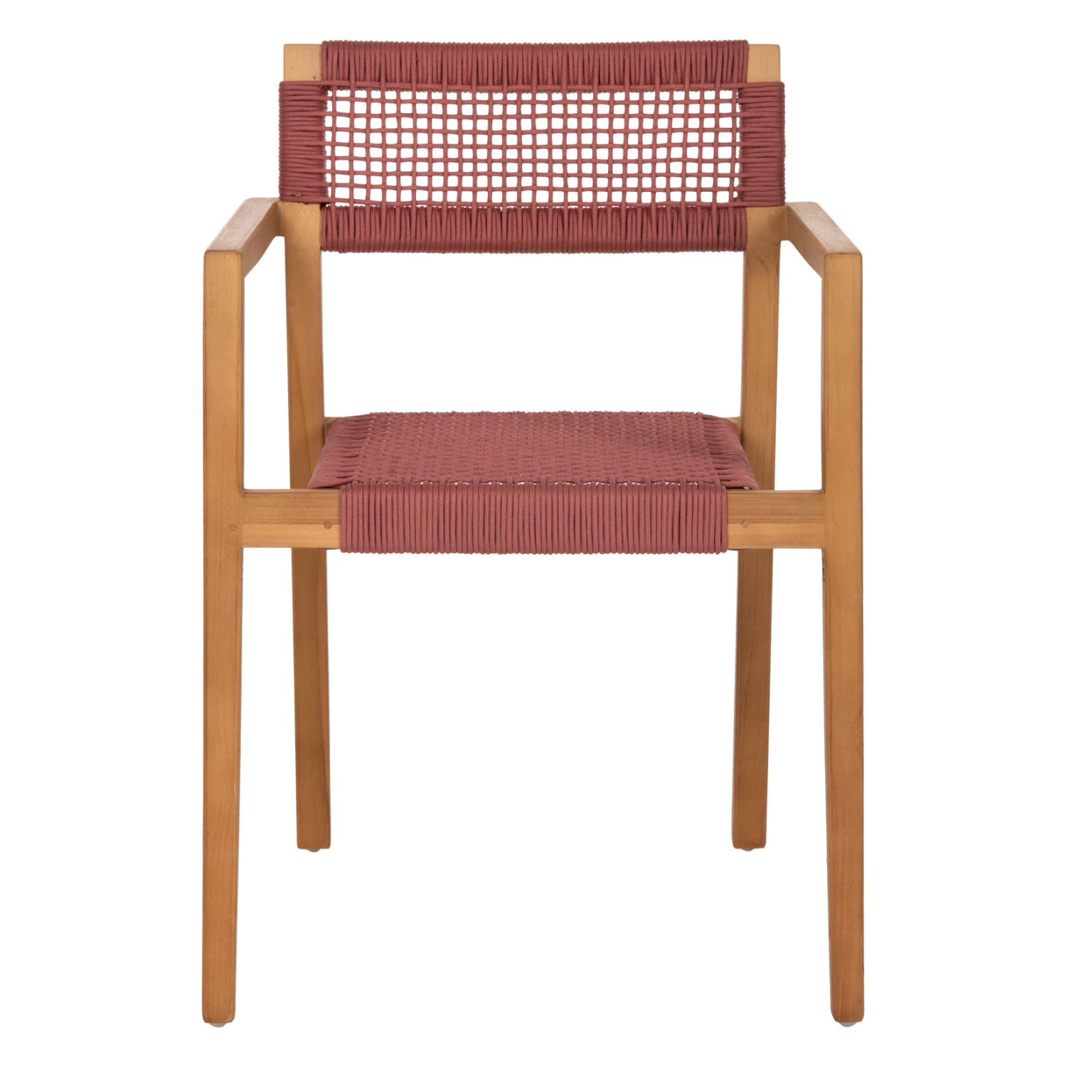 ΠΟΛΥΘΡΟΝΑ CHARLOTTE ΞΥΛΟ TEAK ΦΥΣΙΚΟ & ΡΟΖ ΣΧΟΙΝΙ 59x54x83Y εκ. 3