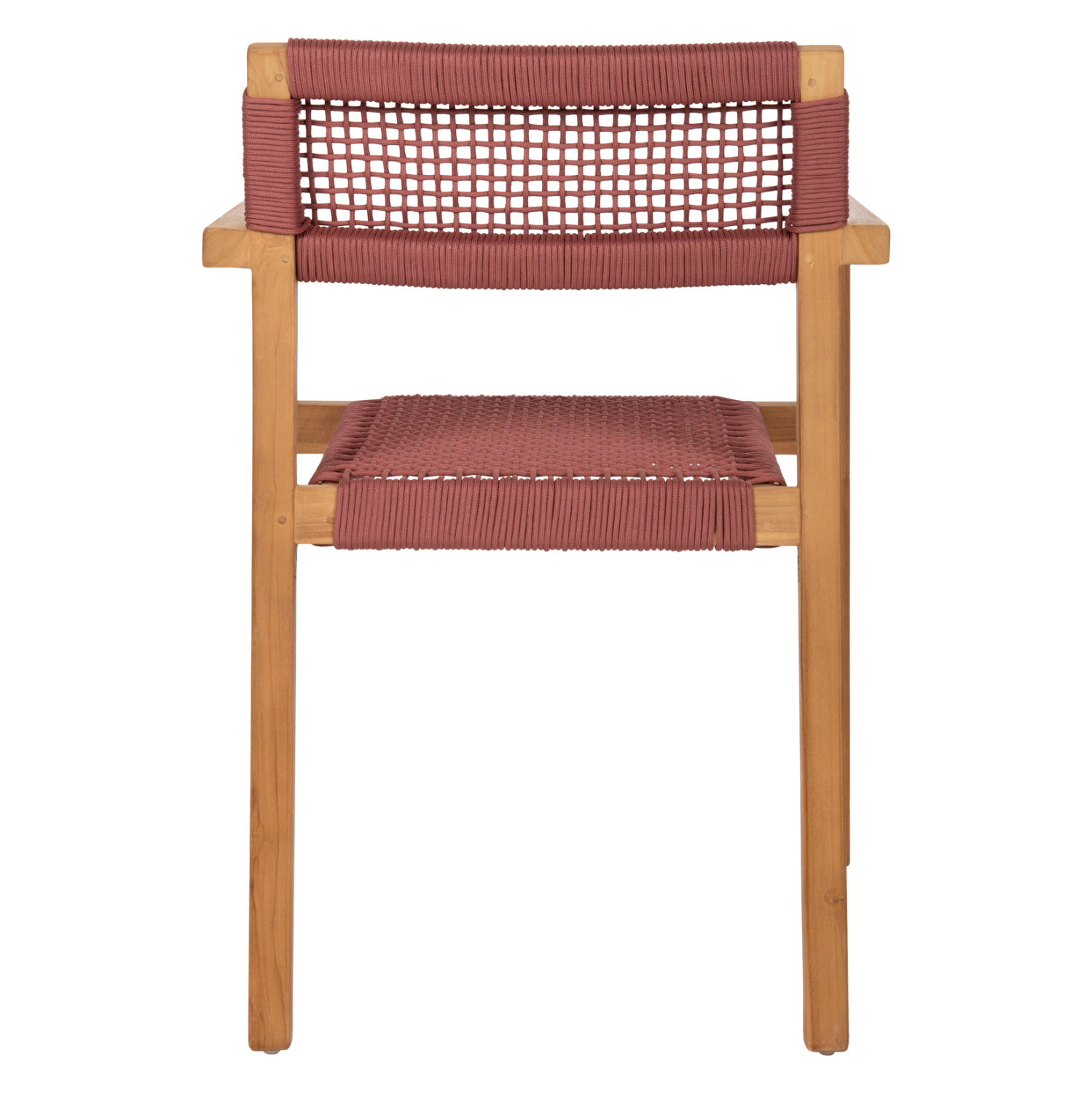 ΠΟΛΥΘΡΟΝΑ CHARLOTTE ΞΥΛΟ TEAK ΦΥΣΙΚΟ & ΡΟΖ ΣΧΟΙΝΙ 59x54x83Y εκ. 6