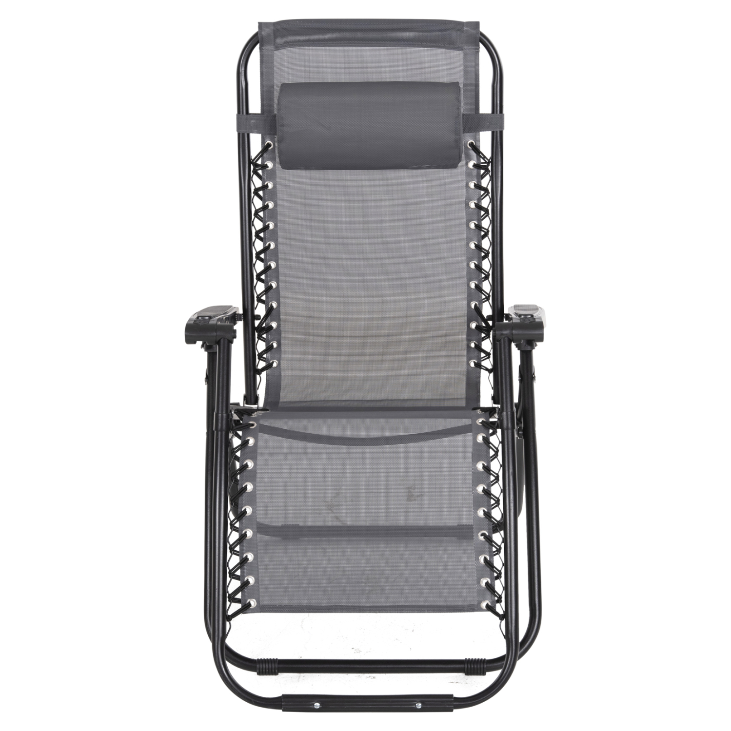 ΠΟΛΥΘΡΟΝΑ RELAX COMPANION ΓΚΡΙ TEXTILENE-ΜΑΥΡΟ ΜΕΤΑΛΛΟ 67x145x110Υεκ. 4