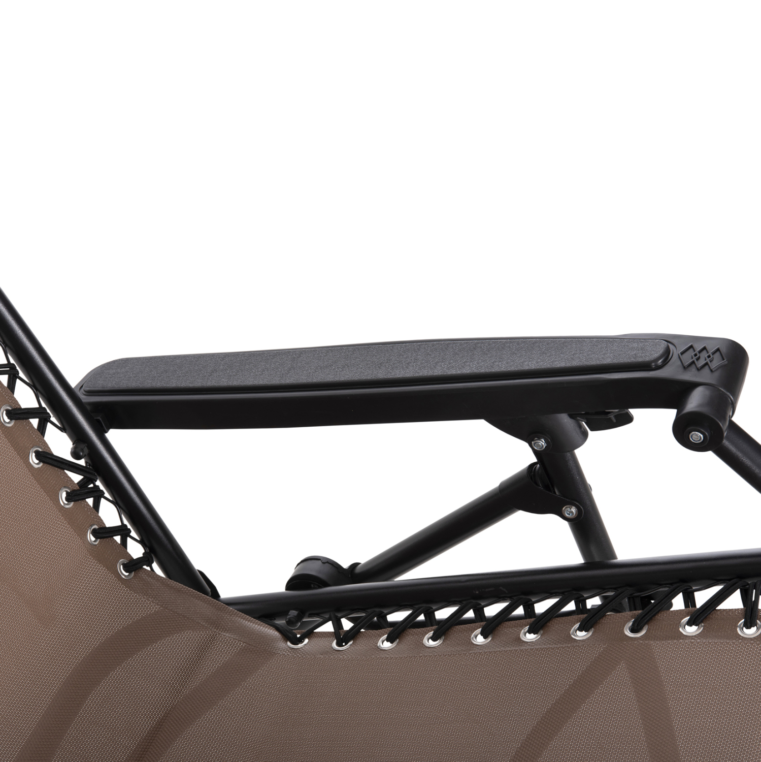 ΠΟΛΥΘΡΟΝΑ RELAX COMPANION ΣΑΜΠΑΝΙ TEXTILENE-ΜΑΥΡΟ ΜΕΤΑΛΛΟ 67x145x110Υεκ. 10