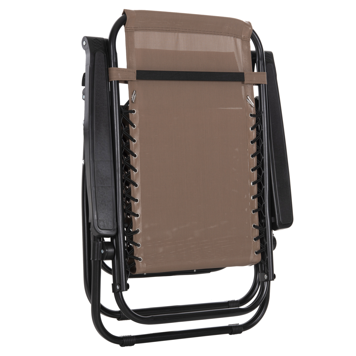 ΠΟΛΥΘΡΟΝΑ RELAX COMPANION ΣΑΜΠΑΝΙ TEXTILENE-ΜΑΥΡΟ ΜΕΤΑΛΛΟ 67x145x110Υεκ. 7