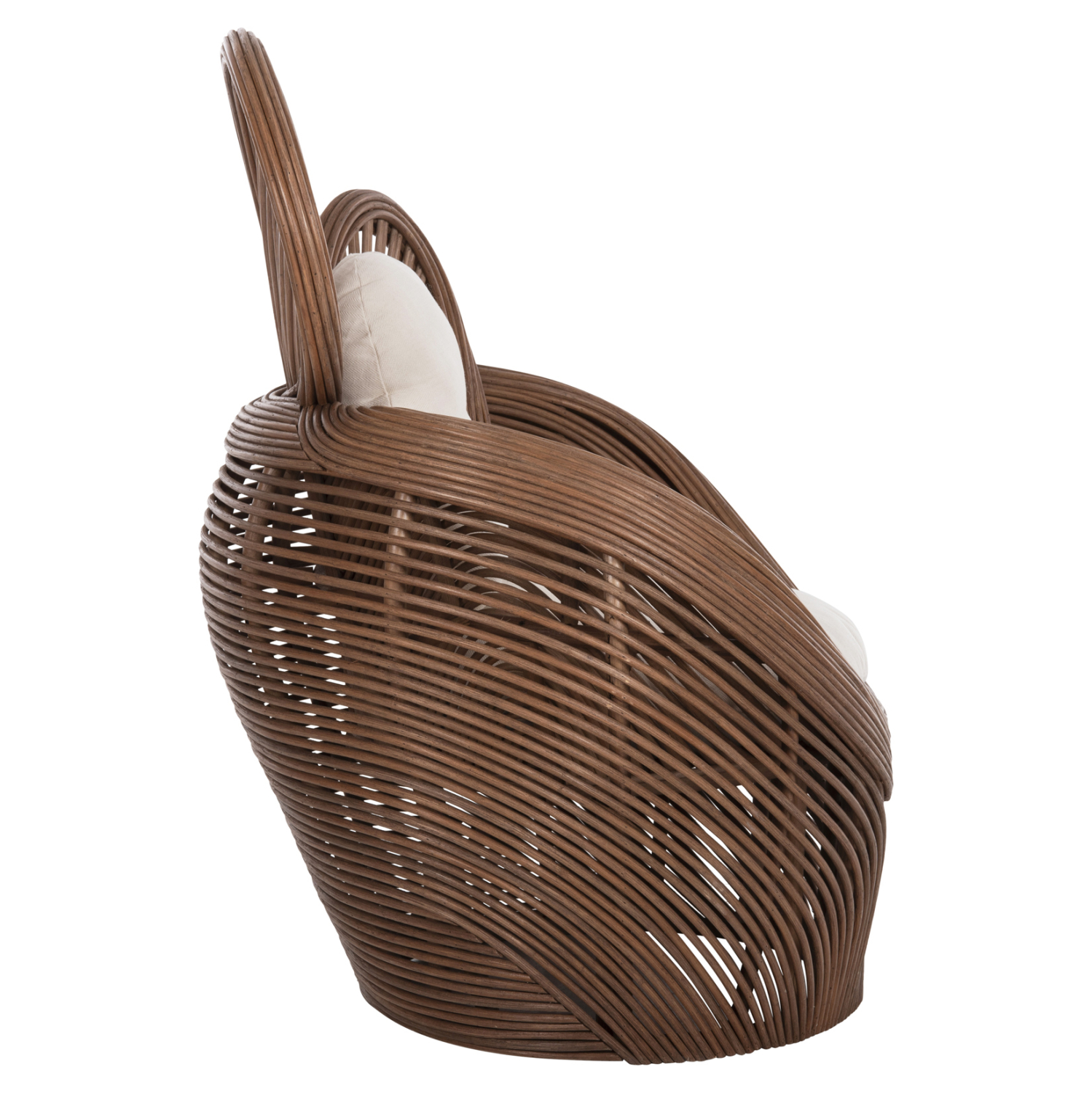 ΠΟΛΥΘΡΟΝΑ CIRCE HM9883 RATTAN ΚΑΦΕ-ΜΑΞΙΛΑΡΙΑ ΕΚΡΟΥ 100x74x112,5Υεκ. 4