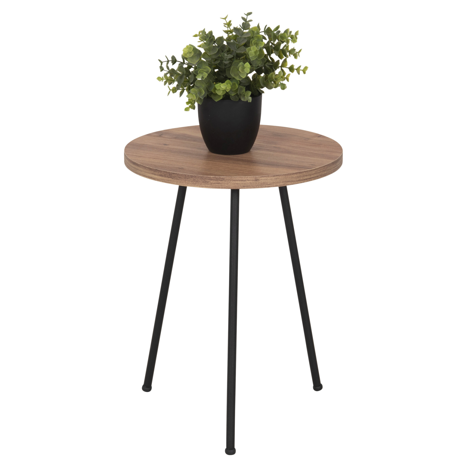 ΣΕΤ ΒΟΗΘ.ΤΡΑΠΕΖΑΚΙΑ KISSA ΜΕΛΑΜΙΝΗ ΣΕ ΦΥΣΙΚΟ-ΜΑΥΡΑ ΜΕΤΑΛ.ΠΟΔΙΑ 7