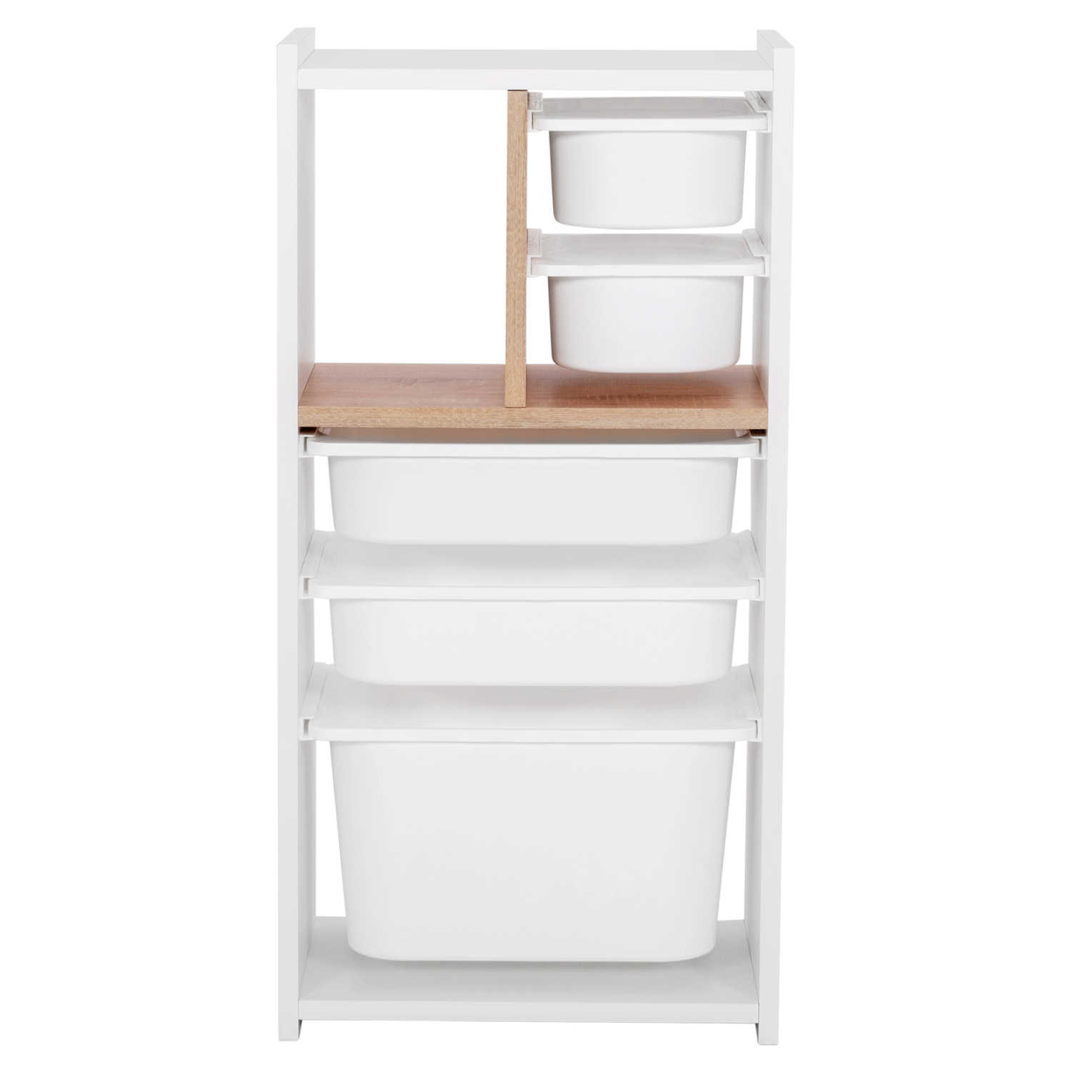 ΣΥΡΤΑΡΙΕΡΑ SANI ΜΕΛΑΜΙΝΗ ΣΕ ΛΕΥΚΟ-ΣΟΝΟΜΑ & ΛΕΥΚΑ ΣΥΡΤΑΡΙΑ P.E. 45,5x30x90Υεκ. 3