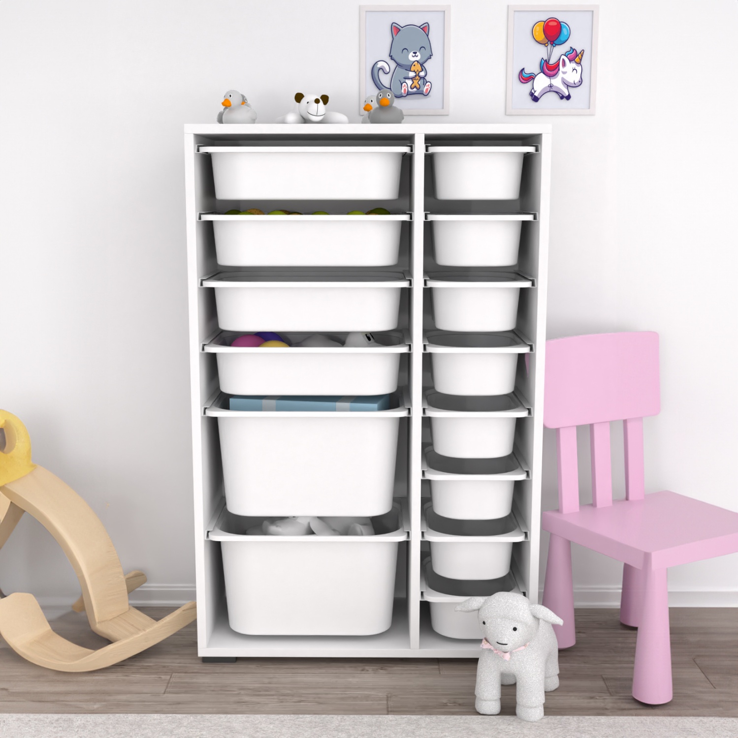 ΣΥΡΤΑΡΙΕΡΑ SANI ΜΕΛΑΜΙΝΗ ΣΕ ΛΕΥΚΟ-14 ΛΕΥΚΑ ΣΥΡΤΑΡΙΑ P.E. 69,5x30x109Υεκ 3