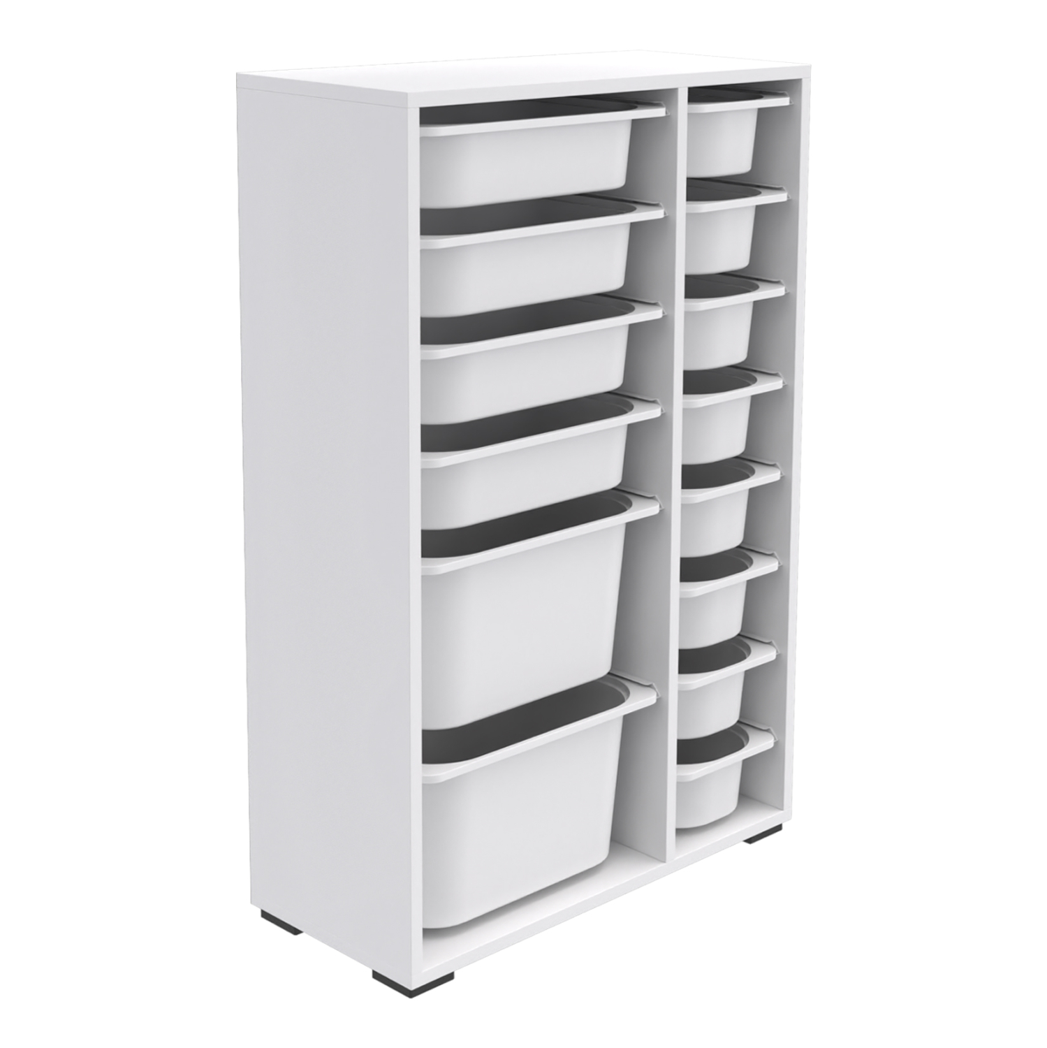 ΣΥΡΤΑΡΙΕΡΑ SANI ΜΕΛΑΜΙΝΗ ΣΕ ΛΕΥΚΟ-14 ΛΕΥΚΑ ΣΥΡΤΑΡΙΑ P.E. 69,5x30x109Υεκ 5