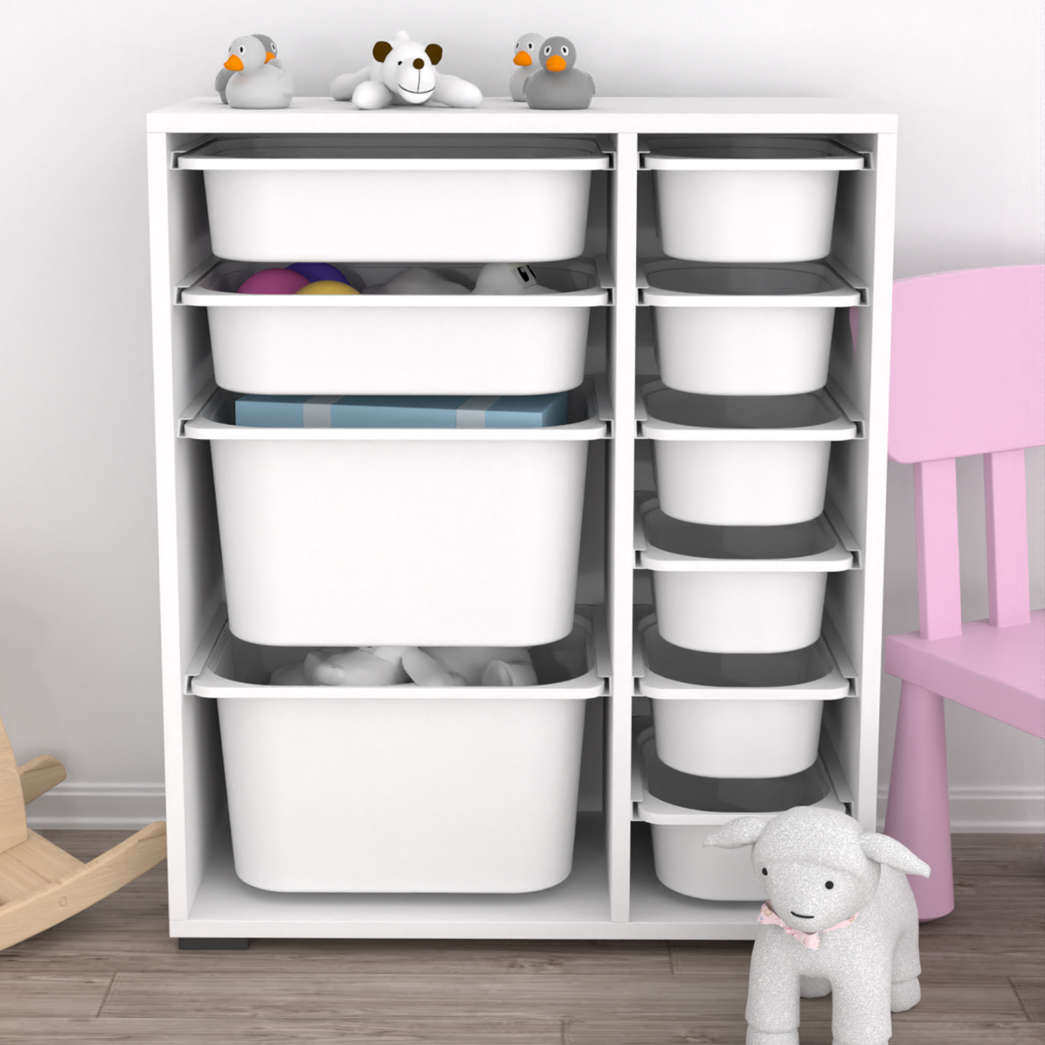 ΣΥΡΤΑΡΙΕΡΑ SANI ΜΕΛΑΜΙΝΗ ΣΕ ΛΕΥΚΟ-10 ΛΕΥΚΑ ΣΥΡΤΑΡΙΑ P.E. 69,5x30x83Υεκ 6