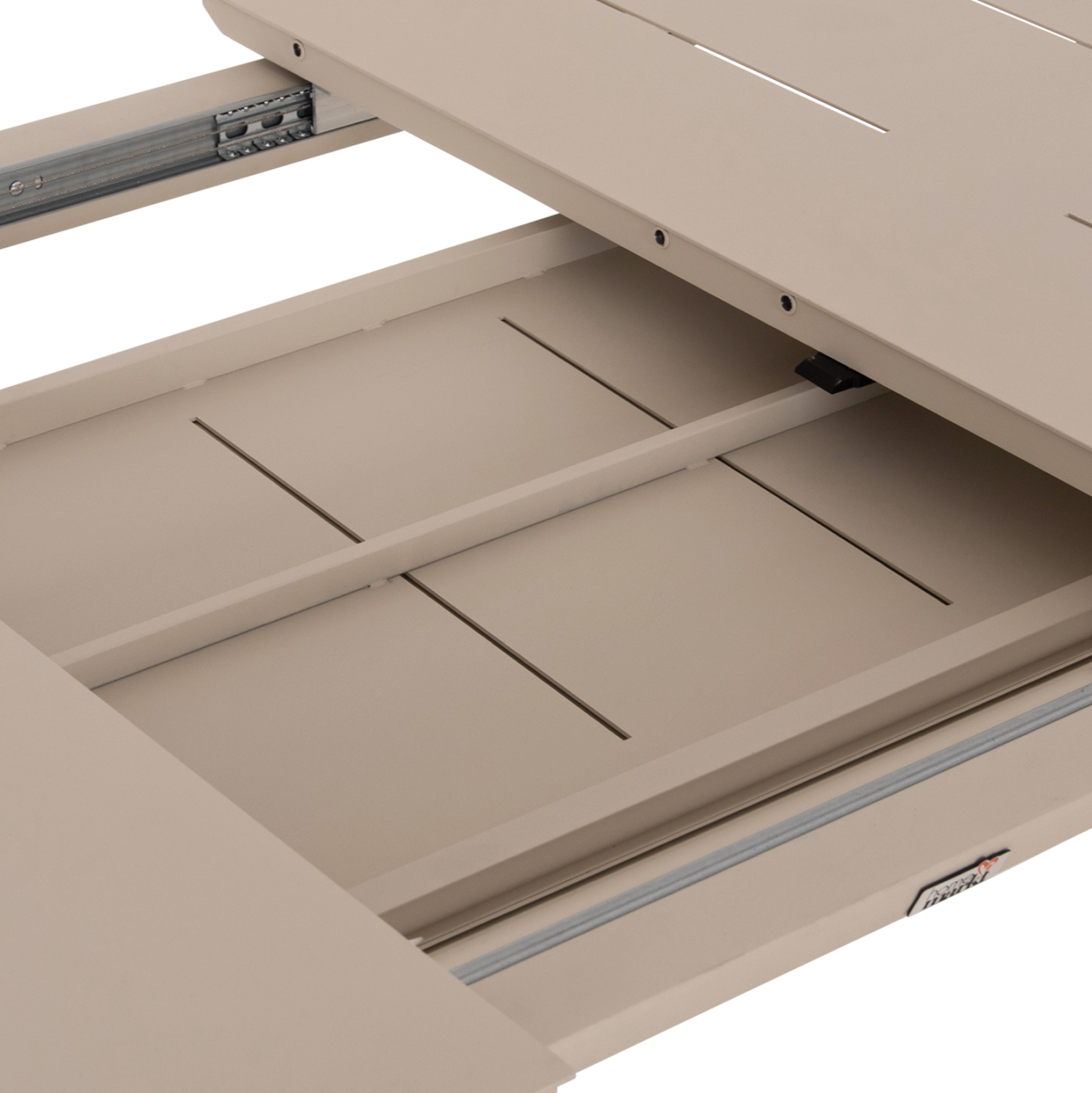 ΤΡΑΠΕΖΙ ΕΠΕΚΤΕΙΝΟΜΕΝΟ SYMPO ΜΠΕΖ ΑΛΟΥΜΙΝΙΟ 220-300x100x75Υεκ 10