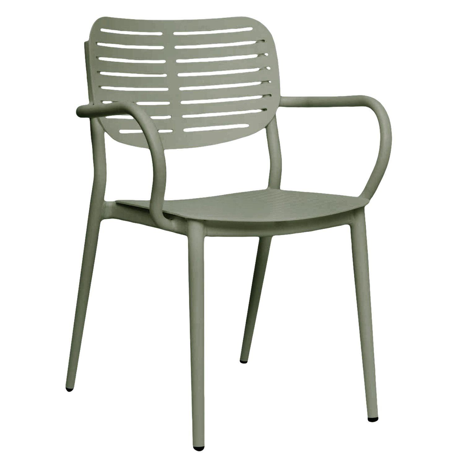 ΠΟΛΥΘΡΟΝΑ ΤΡΑΠΕΖΑΡΙΑΣ HILLIARD ΑΛΟΥΜΙΝΙΟ ΣΕ OLIVE GREEN 56x58x80Υεκ 1