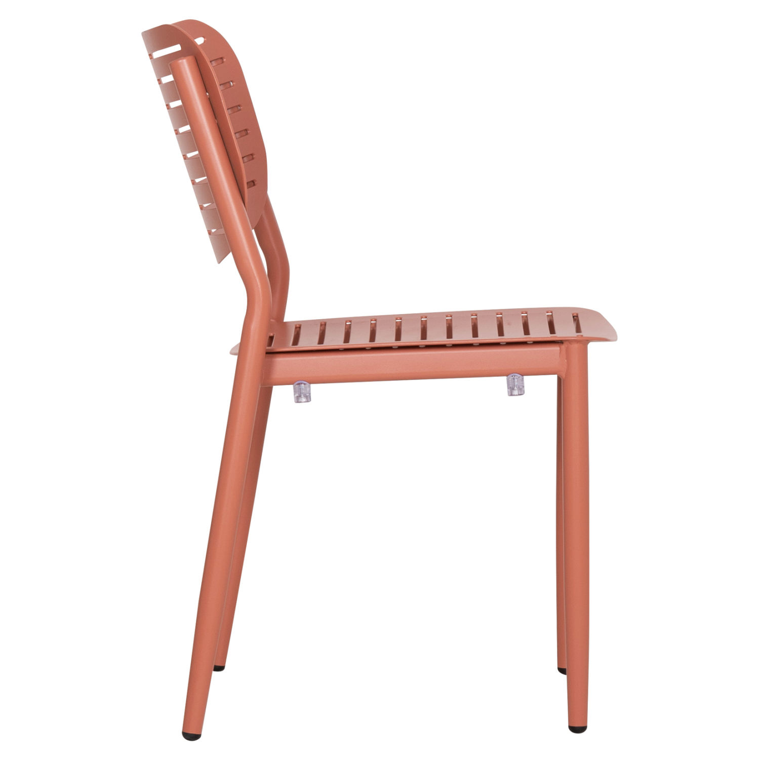 ΚΑΡΕΚΛΑ ΤΡΑΠΕΖΑΡΙΑΣ HILLIARD ΑΛΟΥΜΙΝΙΟ ΣΕ TERRACOTTA 44.5x58x80Υεκ 4